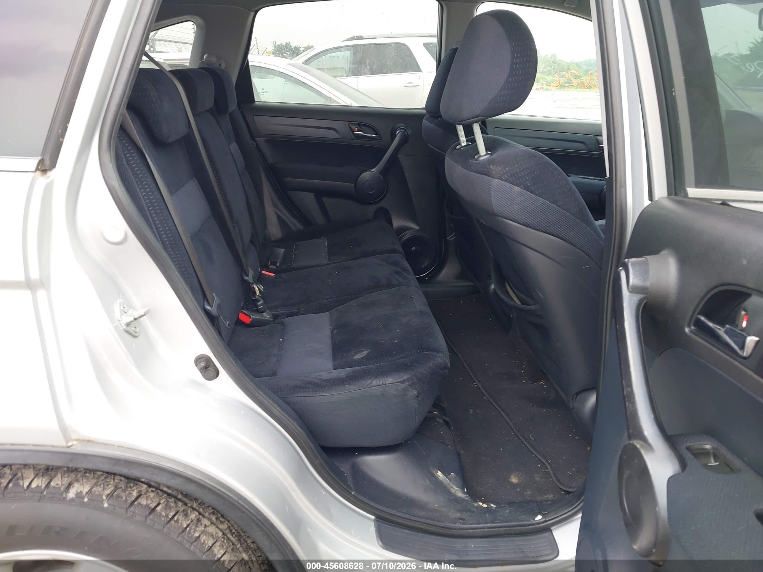 2009 Honda Cr-v Ex Silver vin: 5J6RE48509L008718