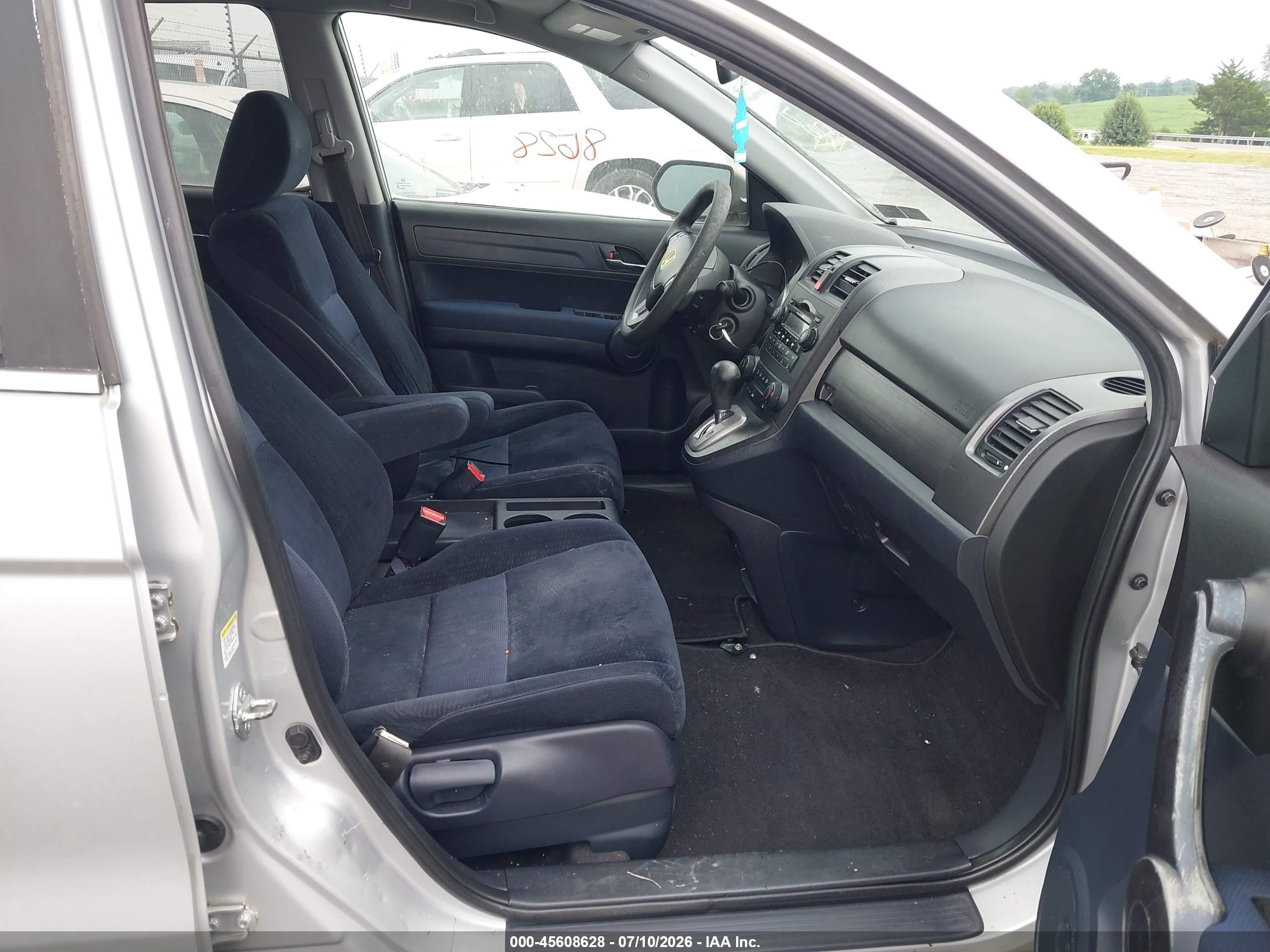 2009 Honda Cr-v Ex Silver vin: 5J6RE48509L008718