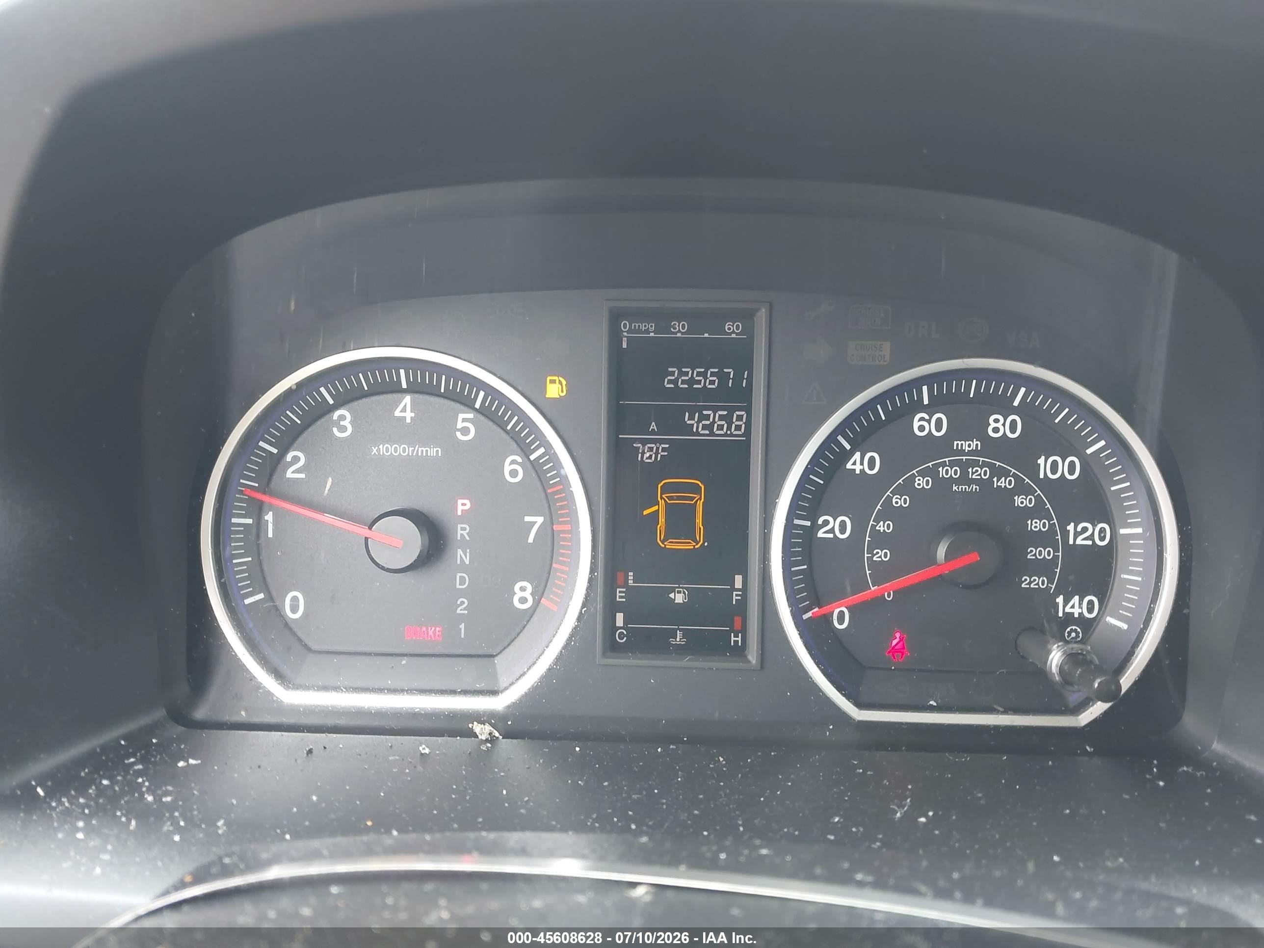 2009 Honda Cr-v Ex Silver vin: 5J6RE48509L008718