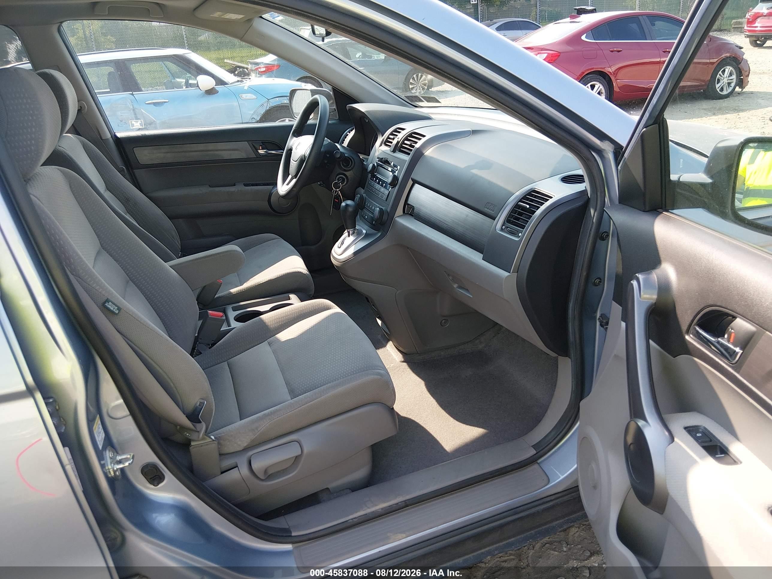 2009 Honda Cr-v Ex Light Blue vin: 5J6RE48509L016138