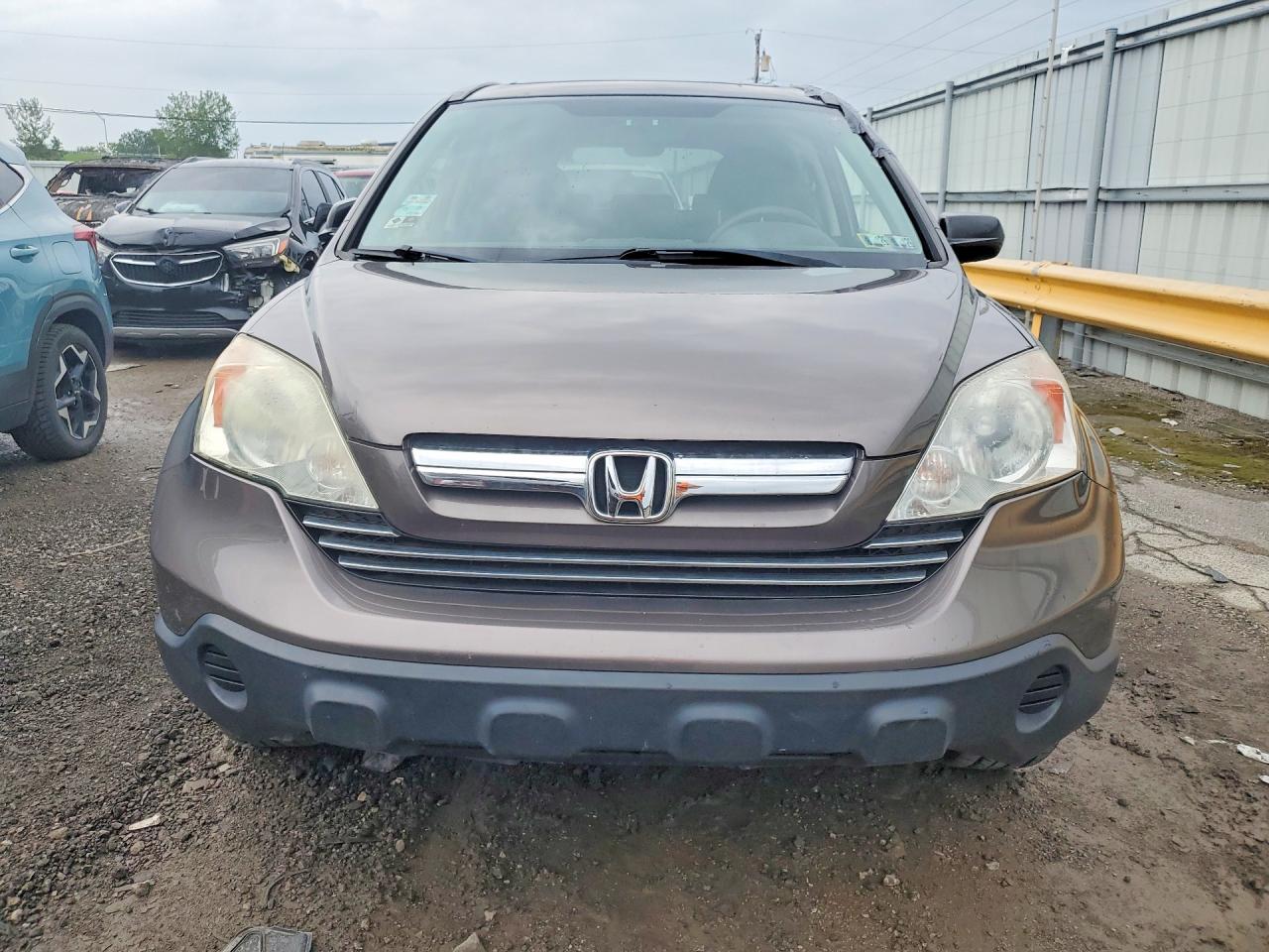 2009 Honda Cr-v Ex Brown vin: 5J6RE48509L017743