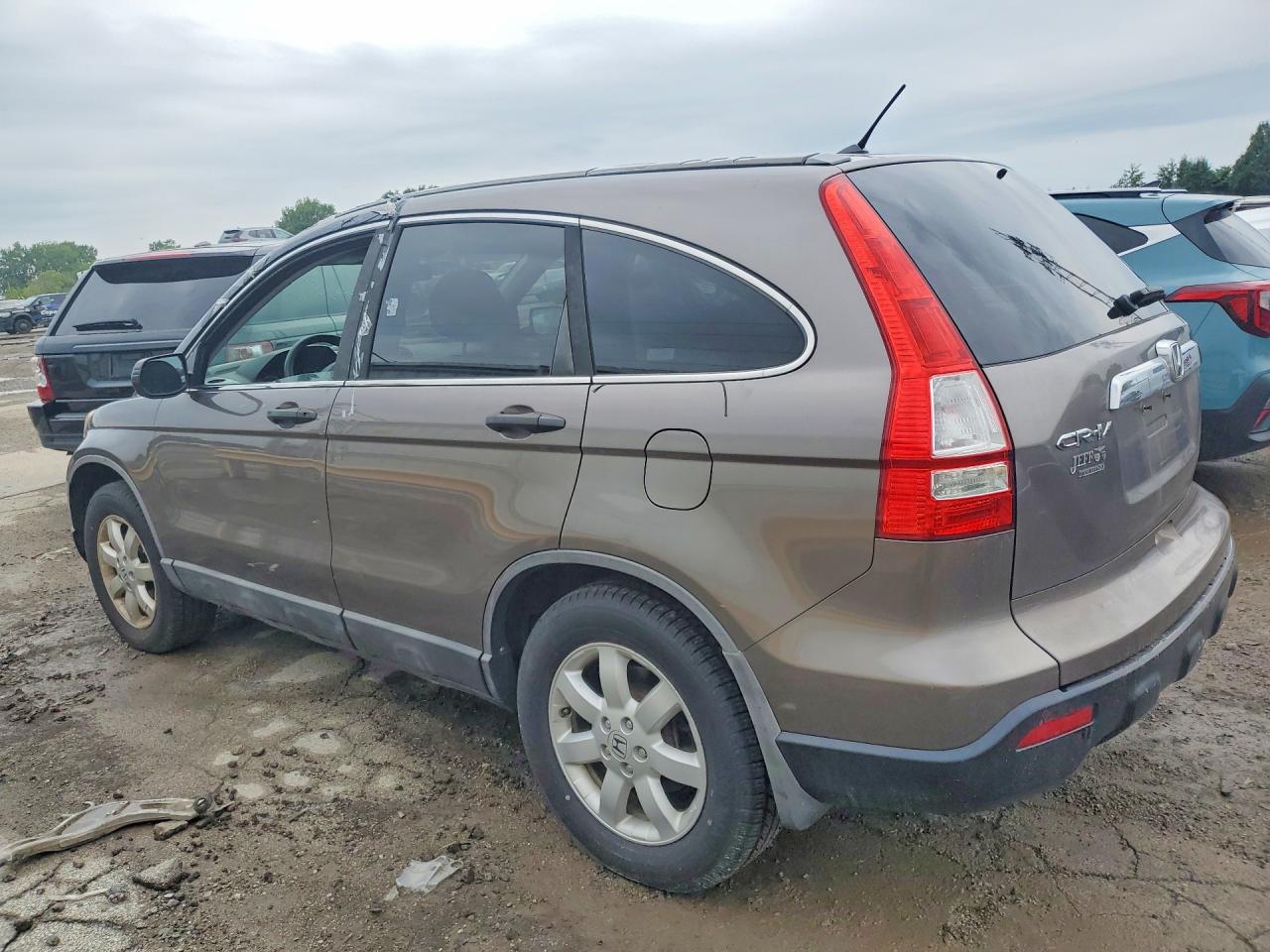 2009 Honda Cr-v Ex Brown vin: 5J6RE48509L017743