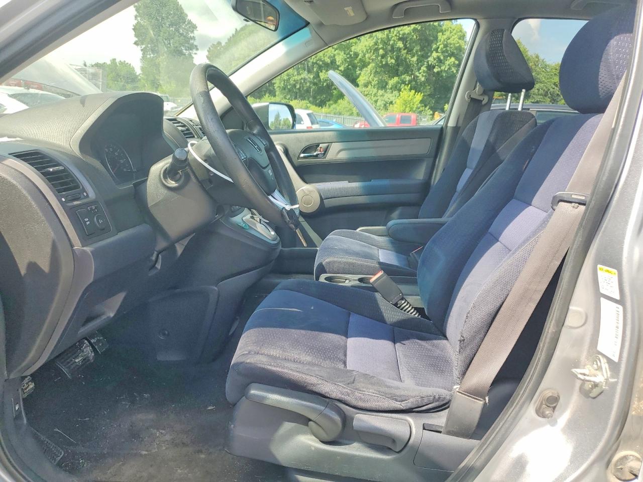 2007 Honda Cr-v Ex Silver vin: 5J6RE48517L009633