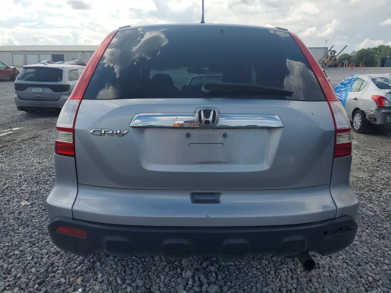 2007 Honda Cr-v Ex Silver vin: 5J6RE48517L009633