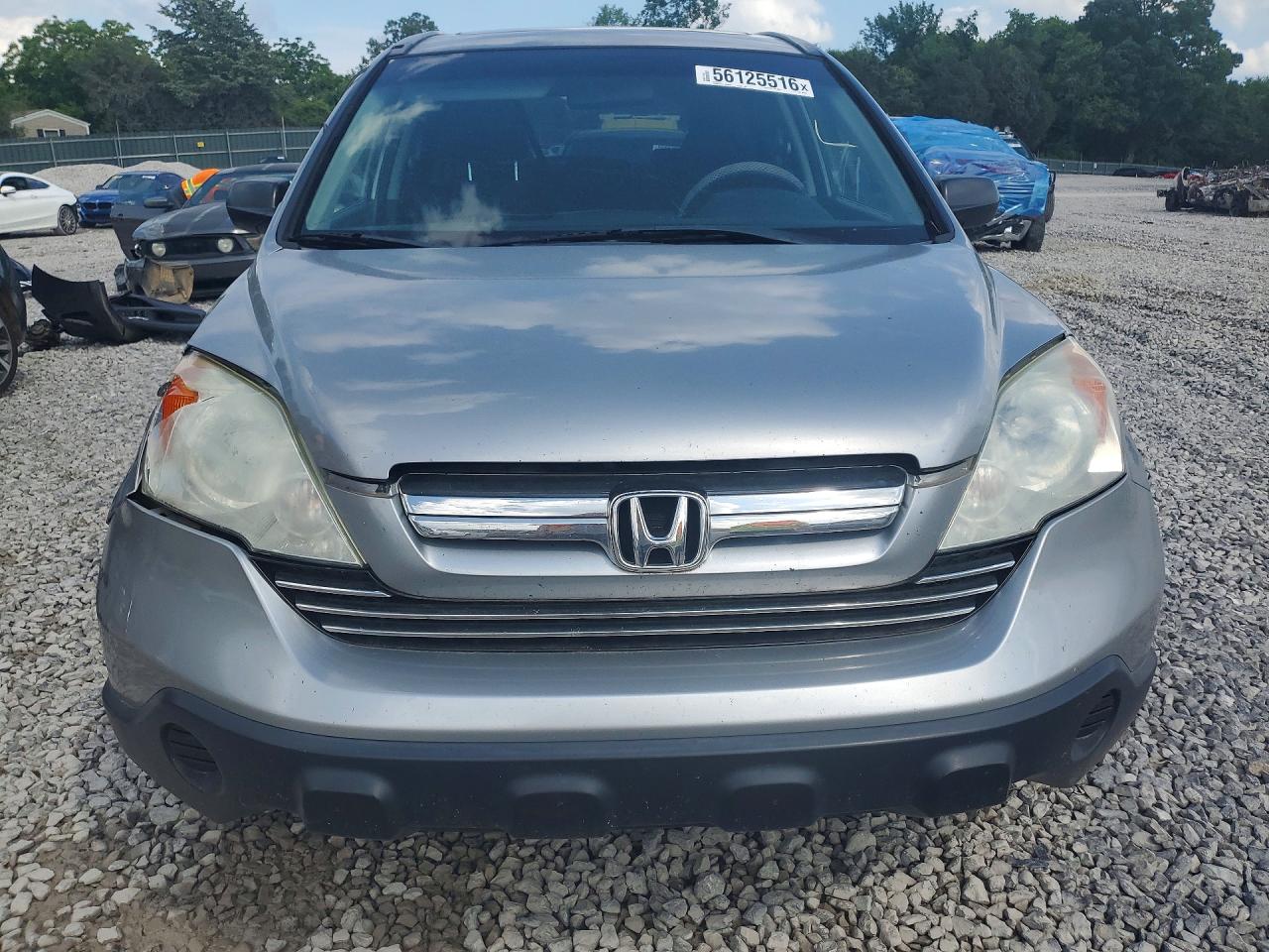 2007 Honda Cr-v Ex Silver vin: 5J6RE48517L009633
