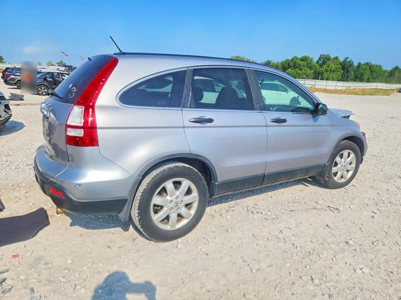 2007 Honda Cr-v Ex Silver vin: 5J6RE48517L018591