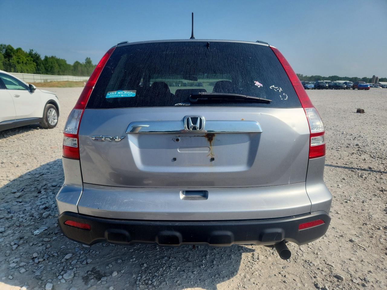 2007 Honda Cr-v Ex Silver vin: 5J6RE48517L018591