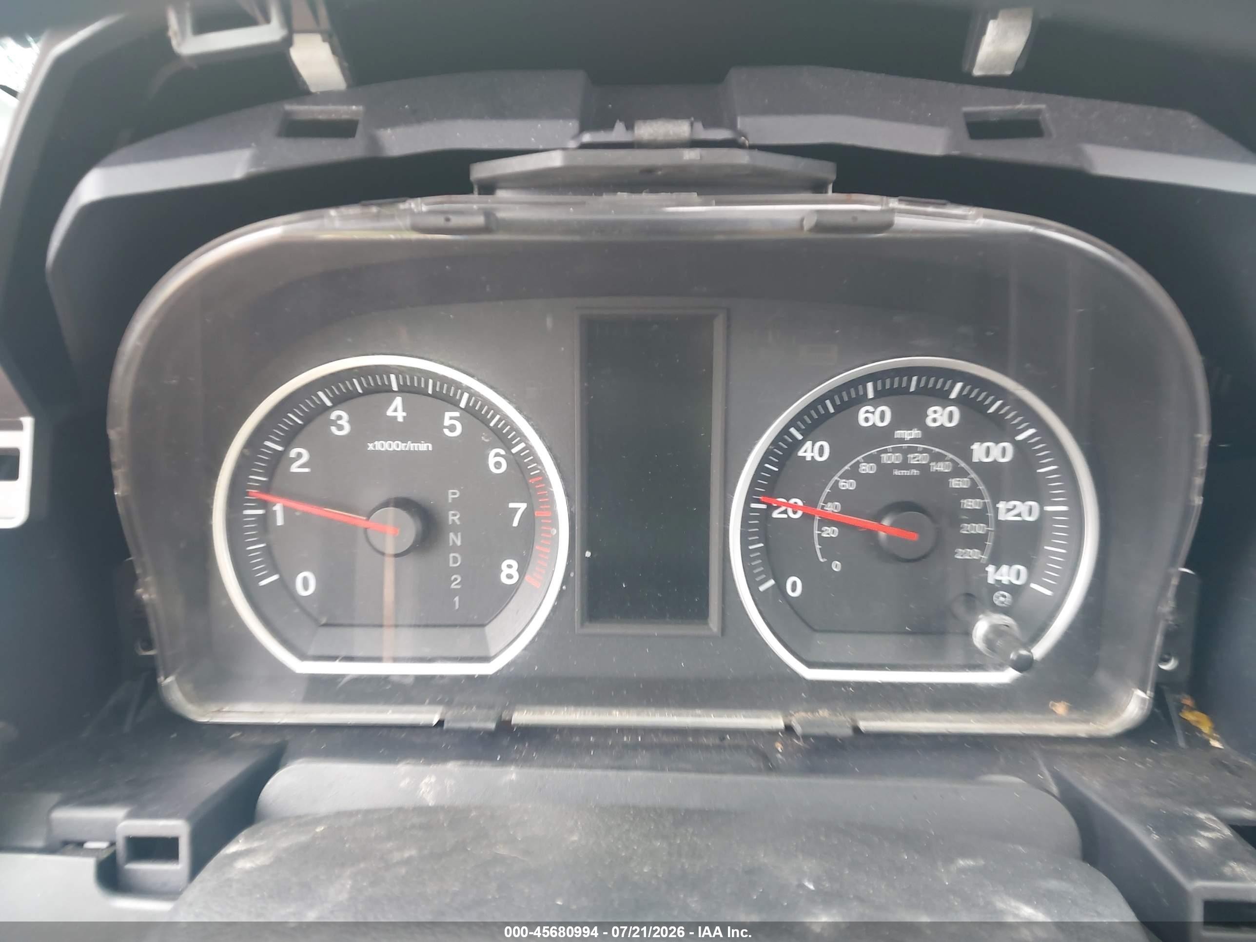 2008 Honda Cr-v Ex Blue vin: 5J6RE48518L004336