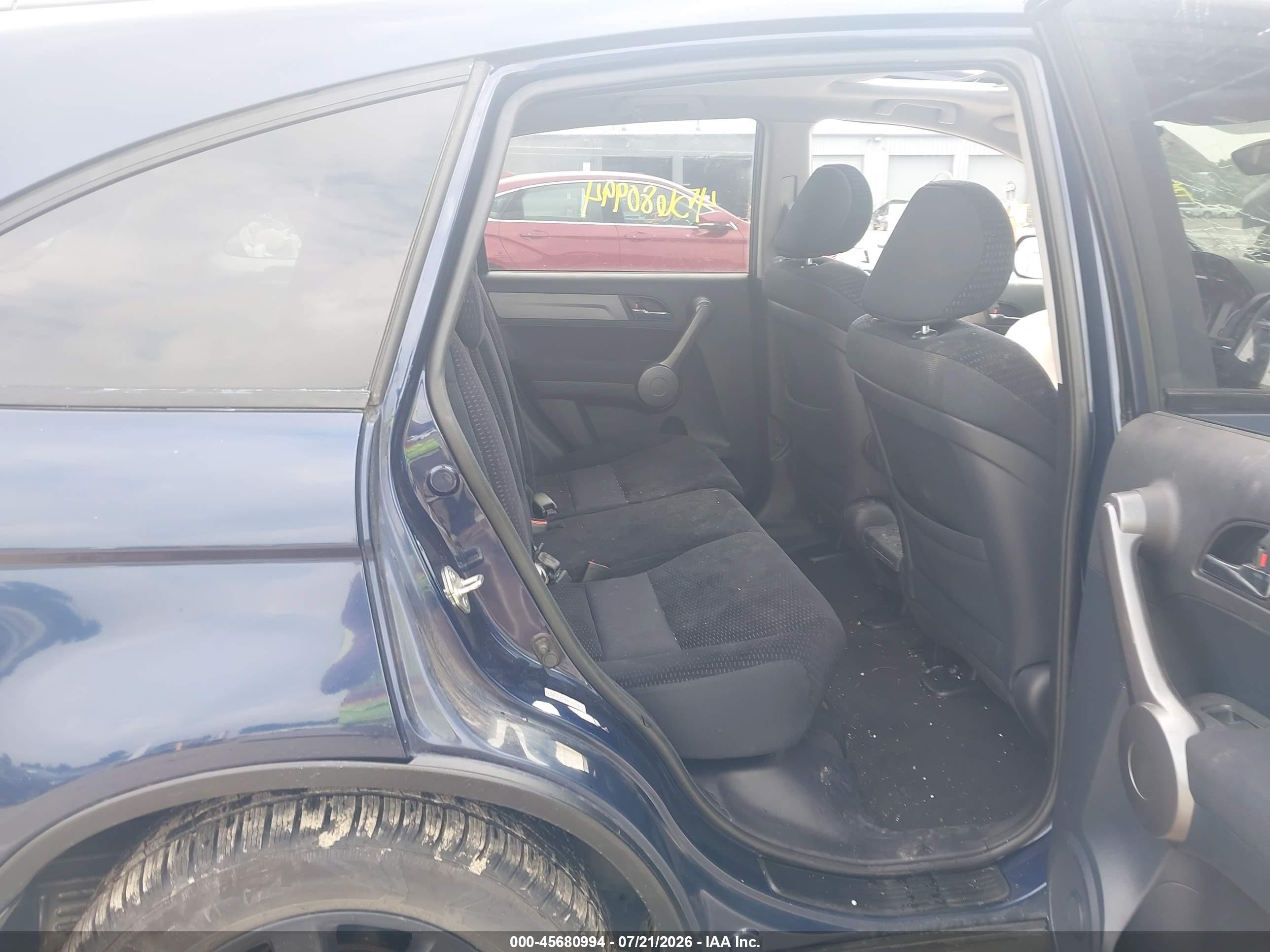 2008 Honda Cr-v Ex Blue vin: 5J6RE48518L004336