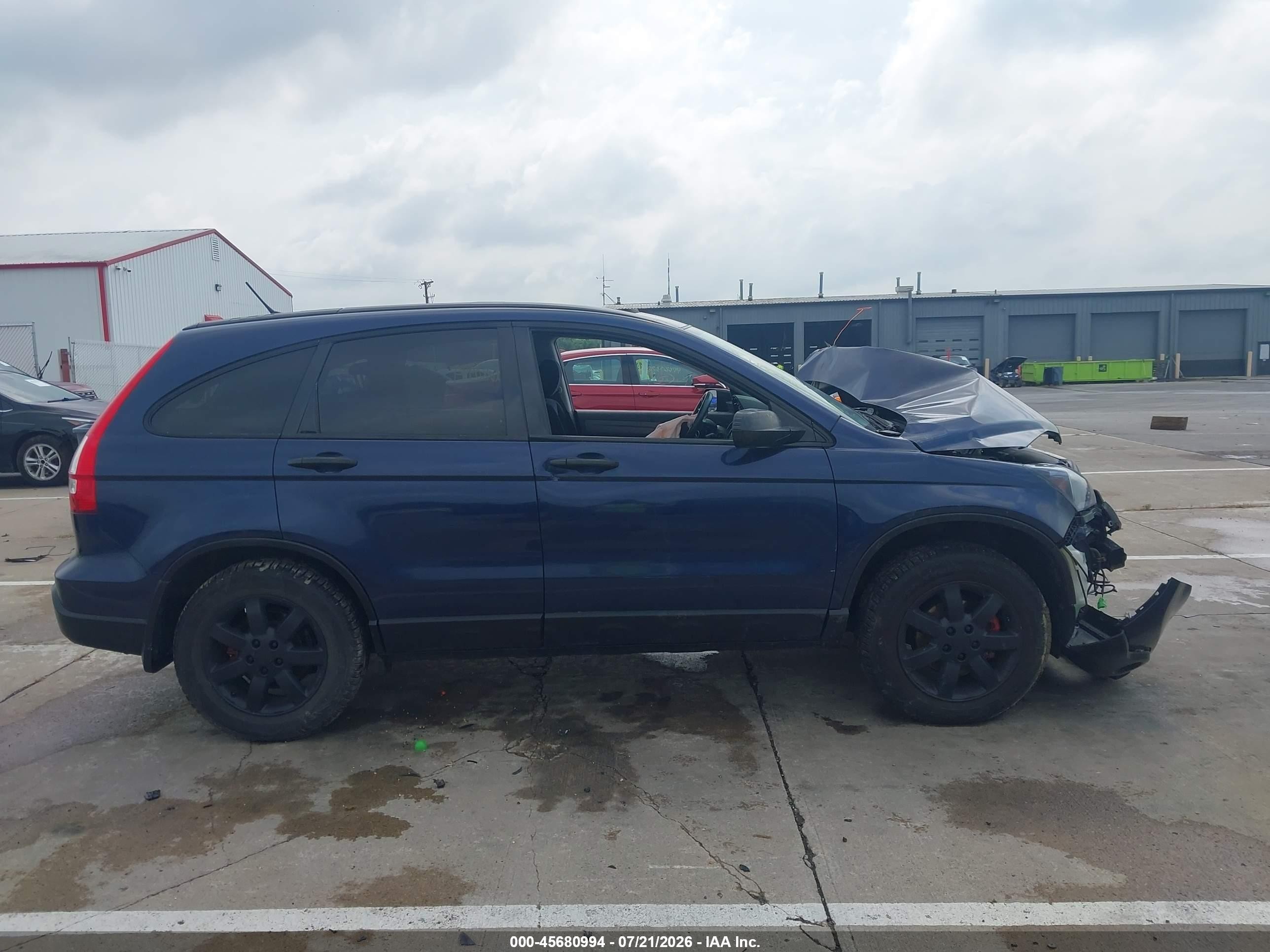 2008 Honda Cr-v Ex Blue vin: 5J6RE48518L004336