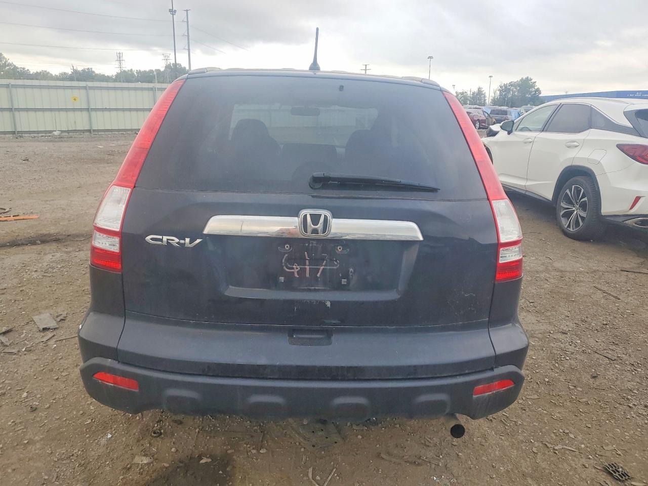 2008 Honda Cr-v Ex Black vin: 5J6RE48518L035702