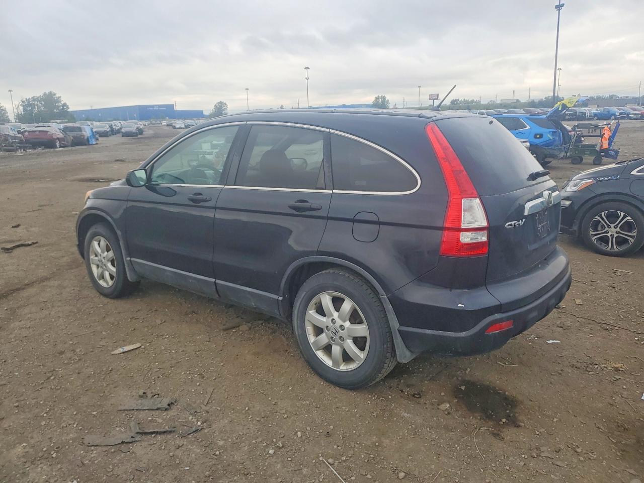 2008 Honda Cr-v Ex Black vin: 5J6RE48518L035702