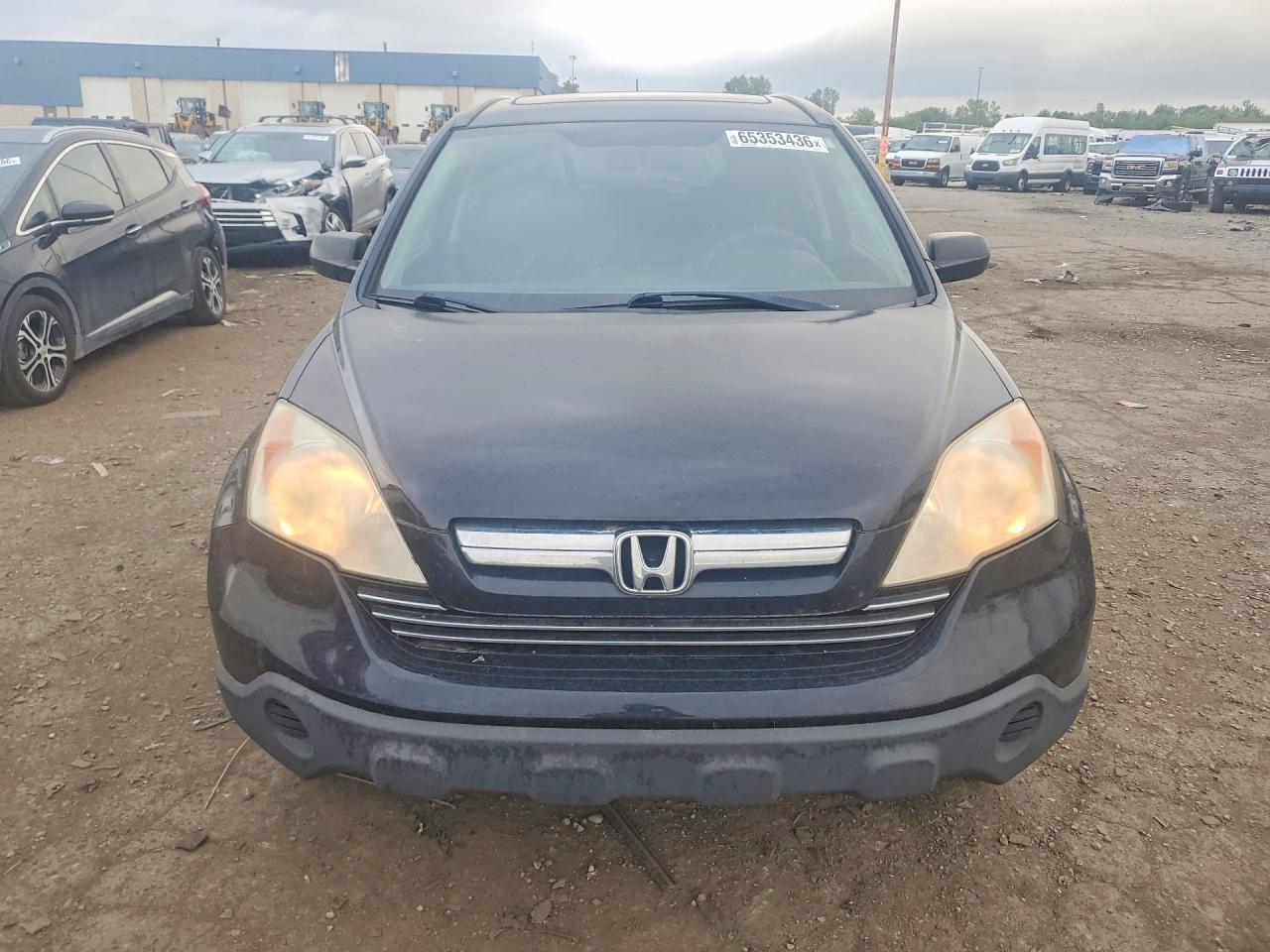 2008 Honda Cr-v Ex Black vin: 5J6RE48518L035702