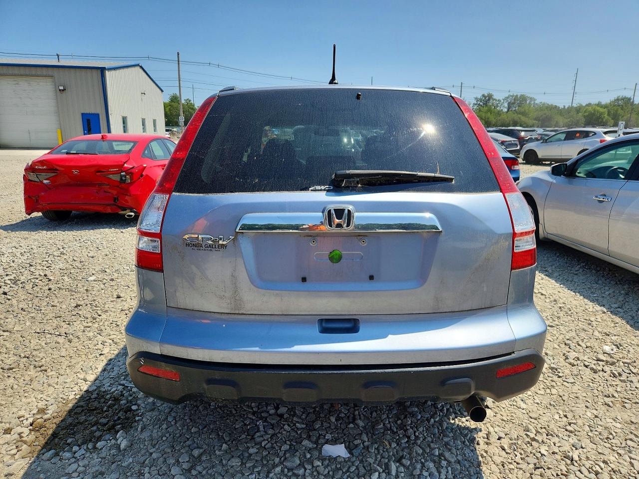 2008 Honda Cr-v Ex Blue vin: 5J6RE48518L045730