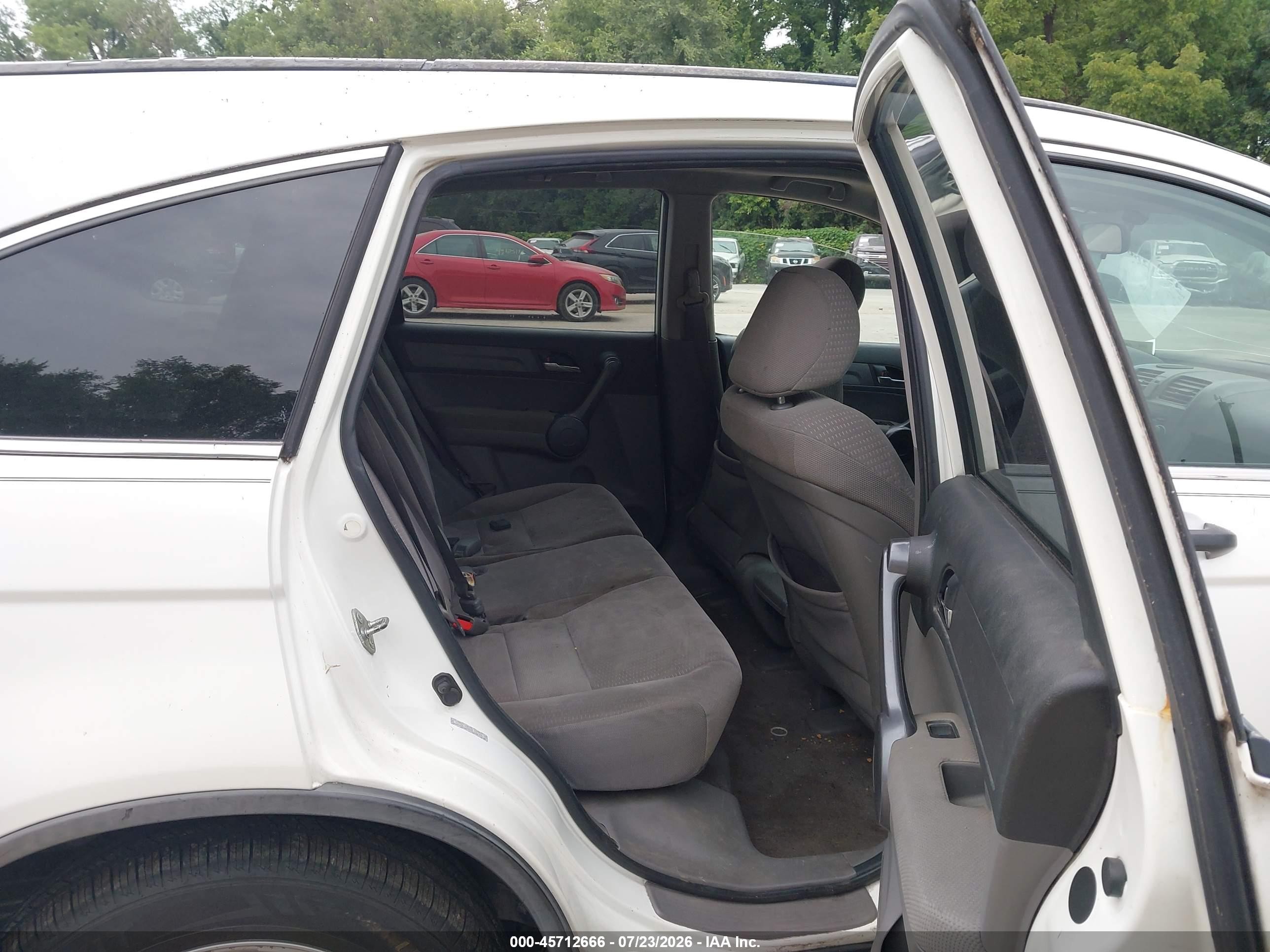 2008 Honda Cr-v Ex White vin: 5J6RE48518L047736