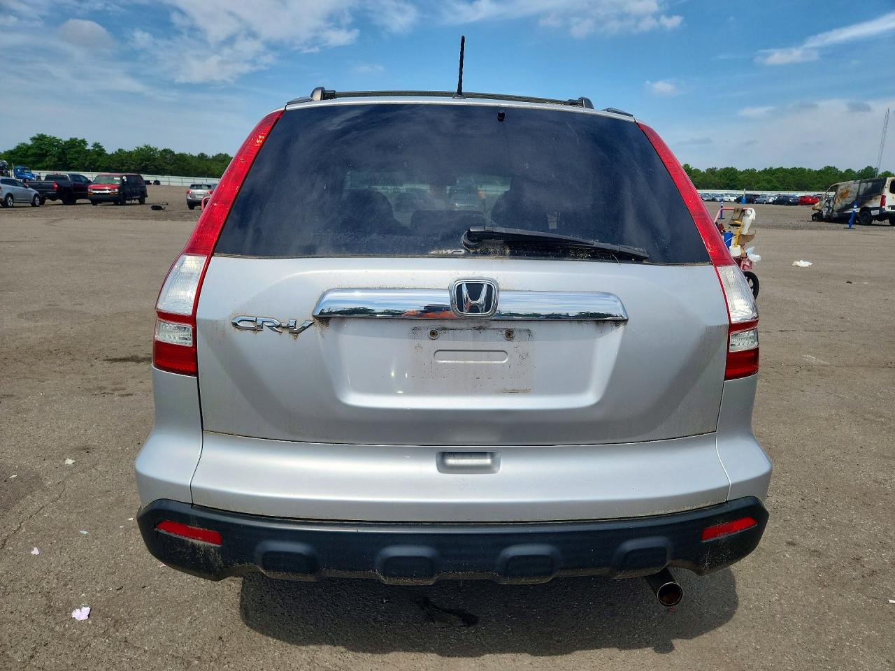 2009 Honda Cr-v Ex Silver vin: 5J6RE48519L007917