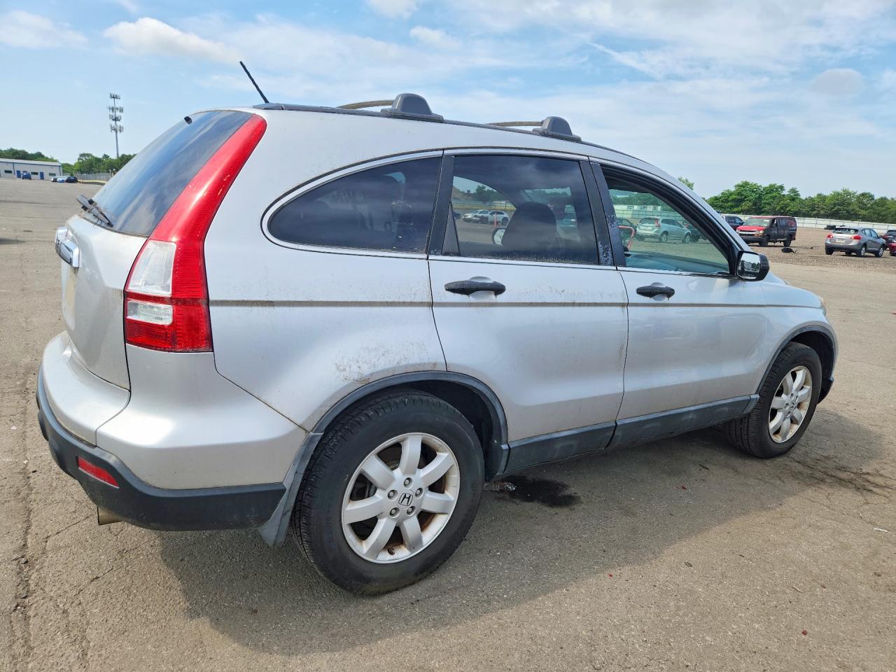 2009 Honda Cr-v Ex Silver vin: 5J6RE48519L007917