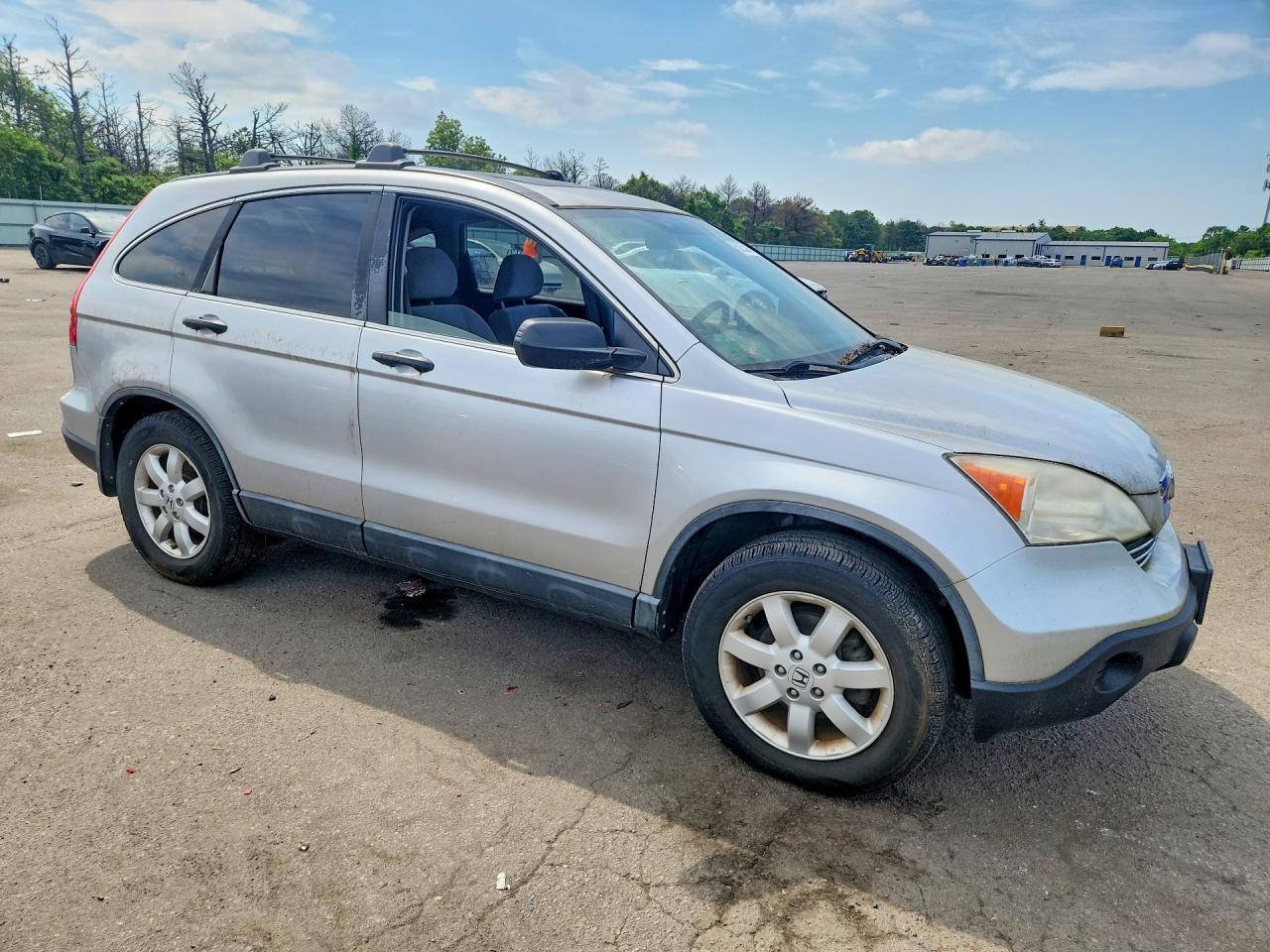 2009 Honda Cr-v Ex Silver vin: 5J6RE48519L007917
