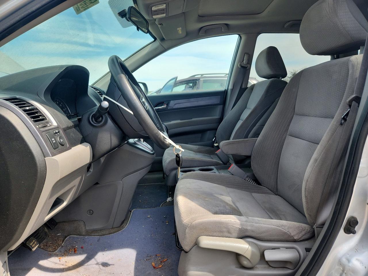 2009 Honda Cr-v Ex Silver vin: 5J6RE48519L007917