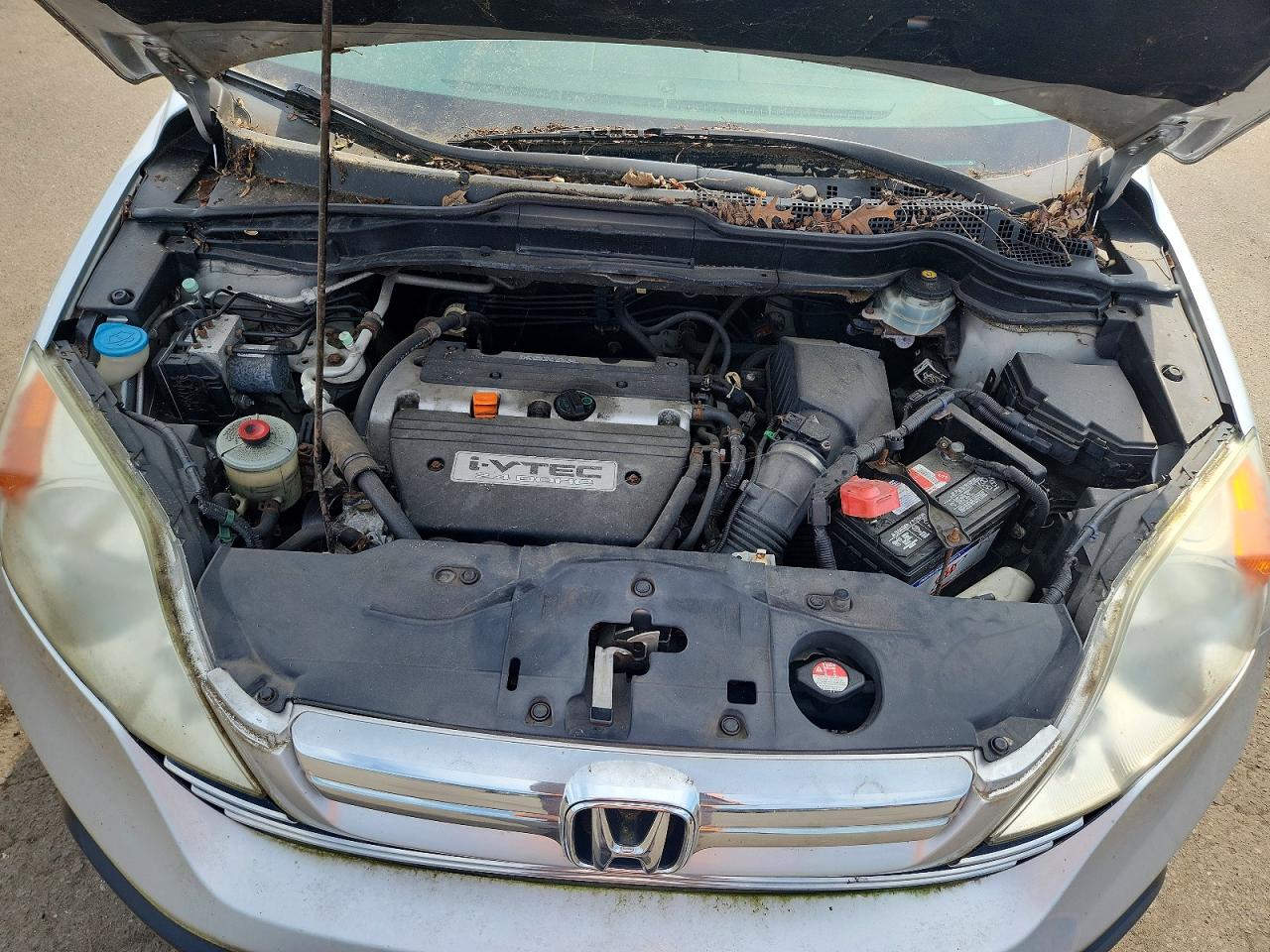 2009 Honda Cr-v Ex Silver vin: 5J6RE48519L007917