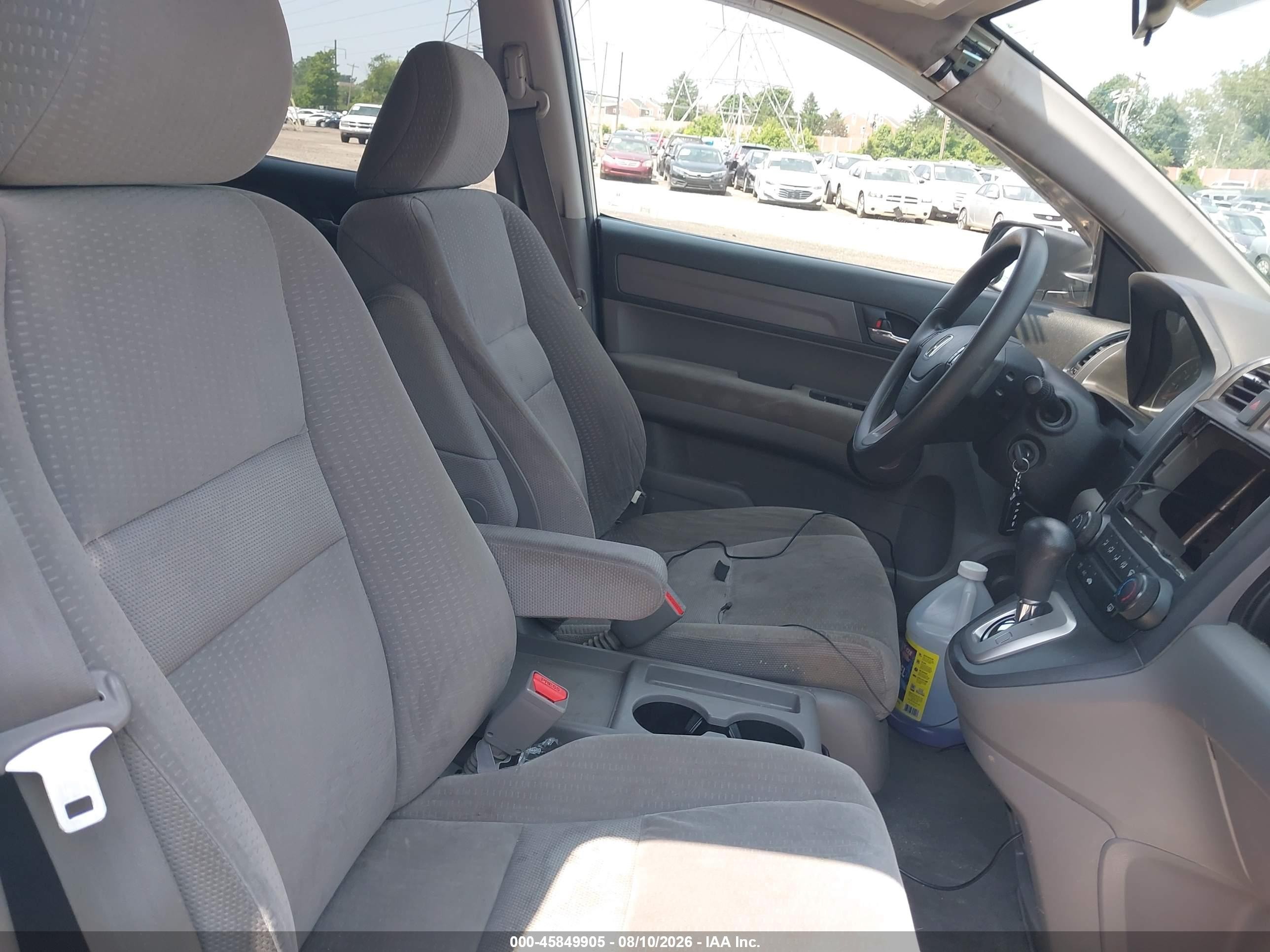 2009 Honda Cr-v Ex Белый vin: 5J6RE48519L008436