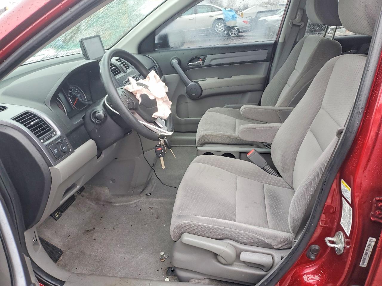 2009 Honda Cr-v Ex Burgundy vin: 5J6RE48519L011577