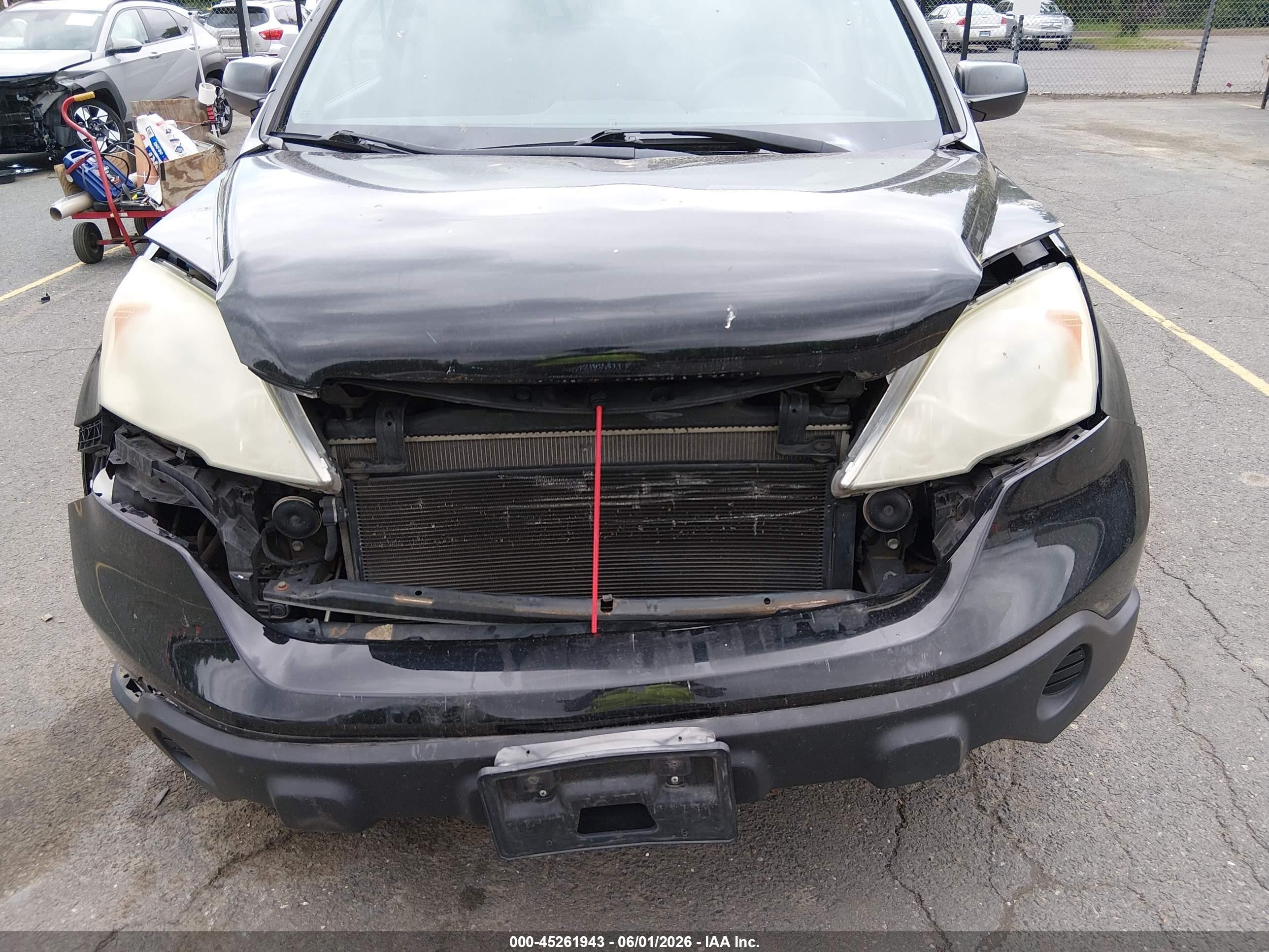 2009 Honda Cr-v Ex Черный vin: 5J6RE48519L027214