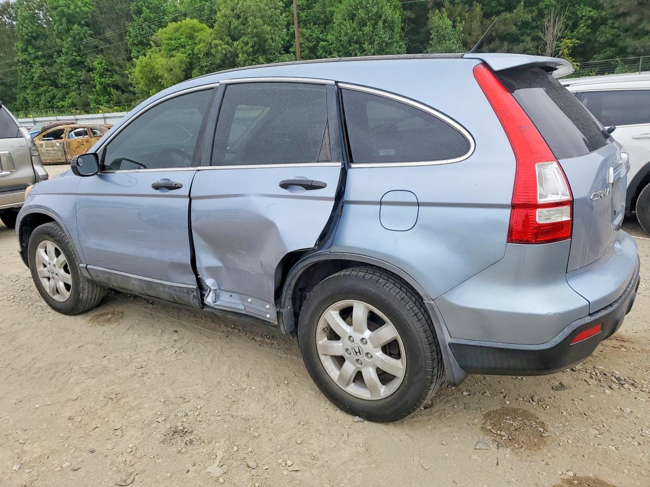 2009 Honda Cr-v Ex Blue vin: 5J6RE48519L045213