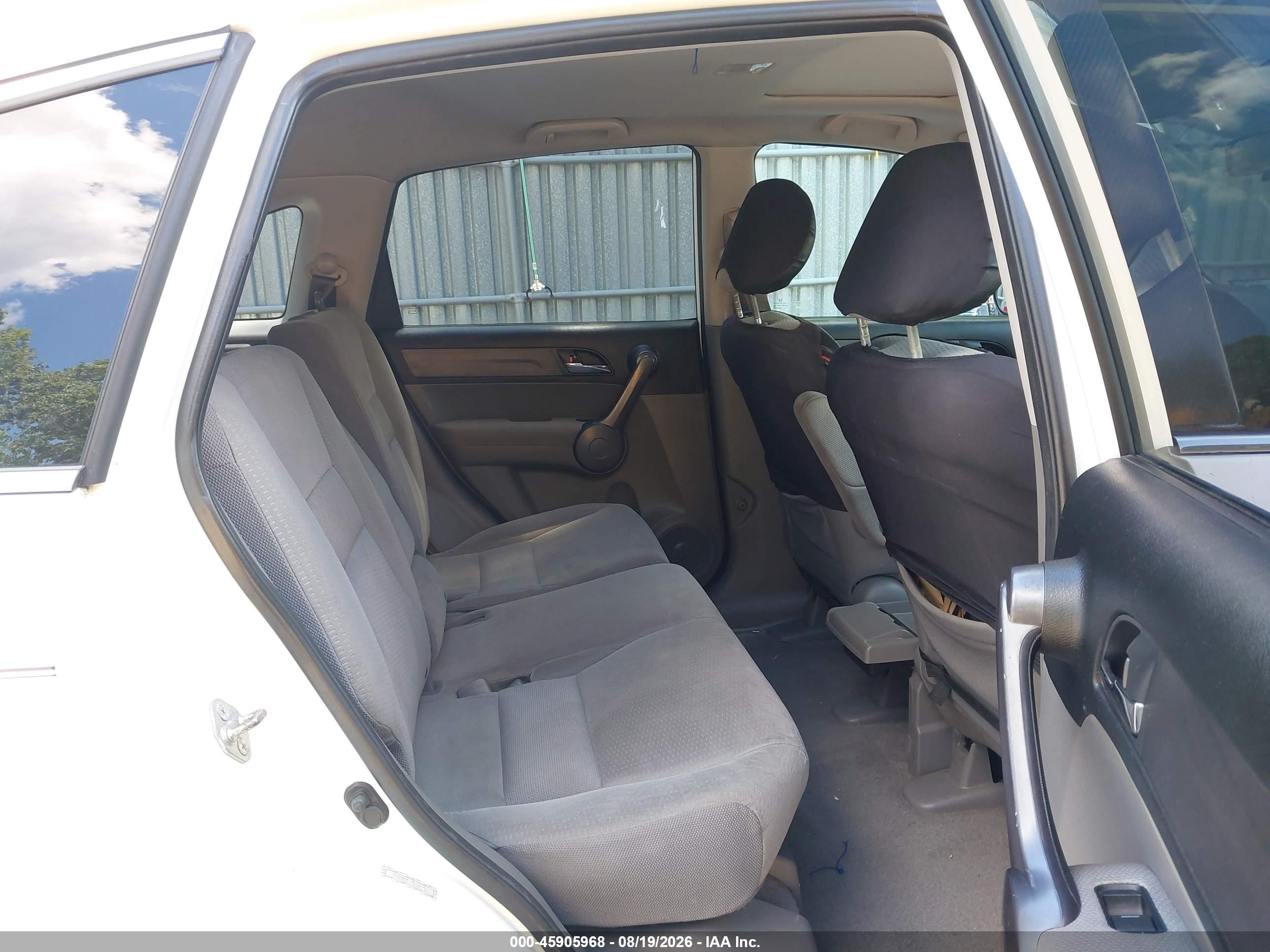 2009 Honda Cr-v Ex White vin: 5J6RE48519L047513