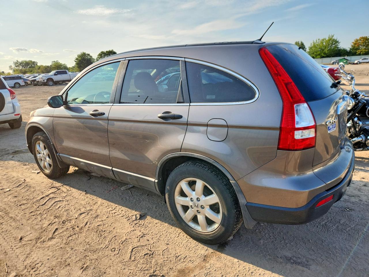 2009 Honda Cr-v Ex Gray vin: 5J6RE48519L050332