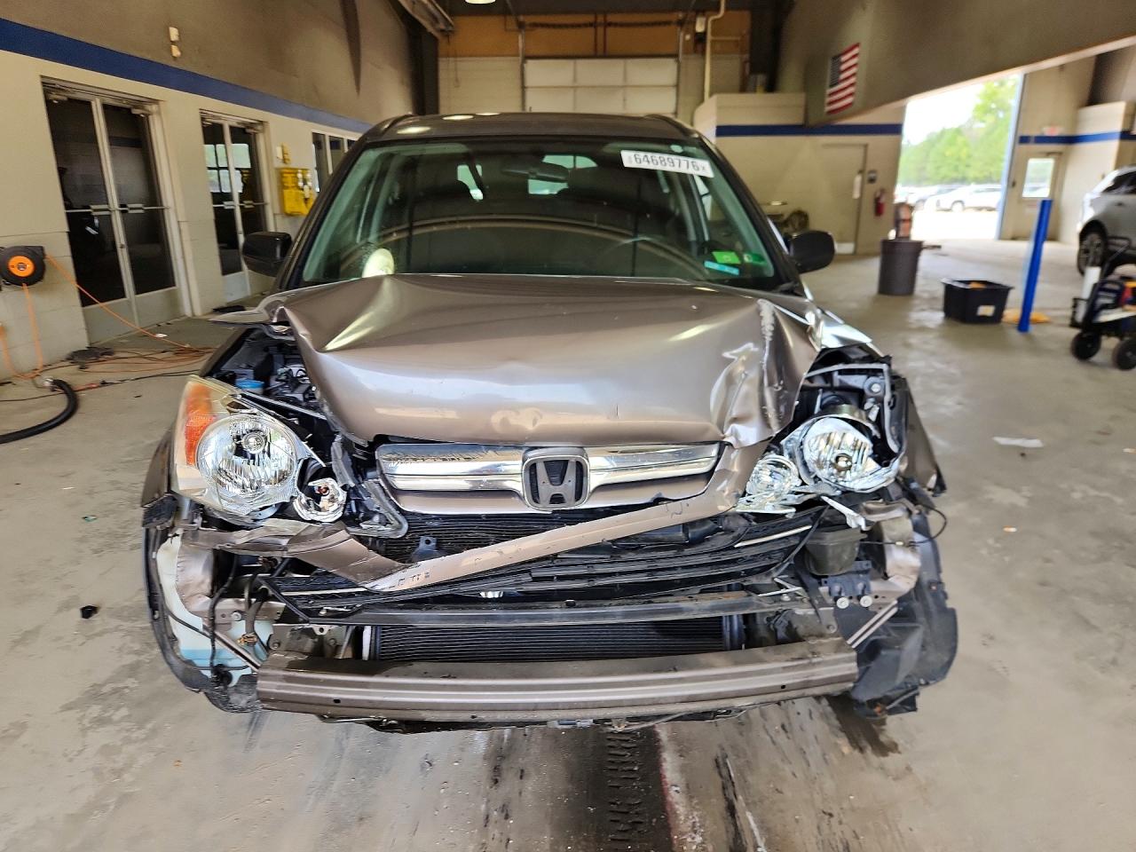 2009 Honda Cr-v Ex Tan vin: 5J6RE48519L054381
