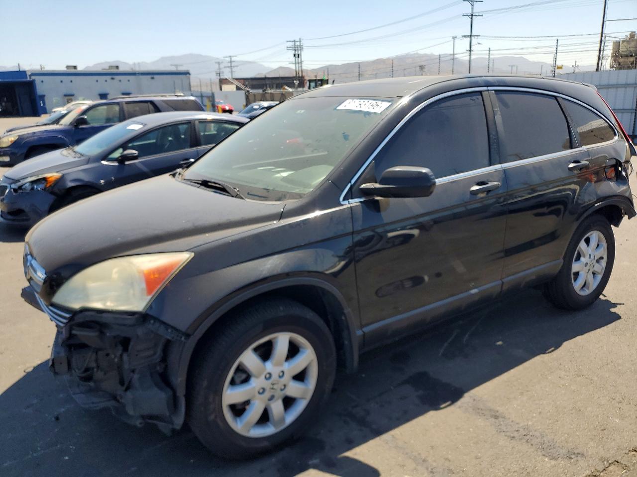 2009 Honda Cr-v Ex Black vin: 5J6RE48519L802255