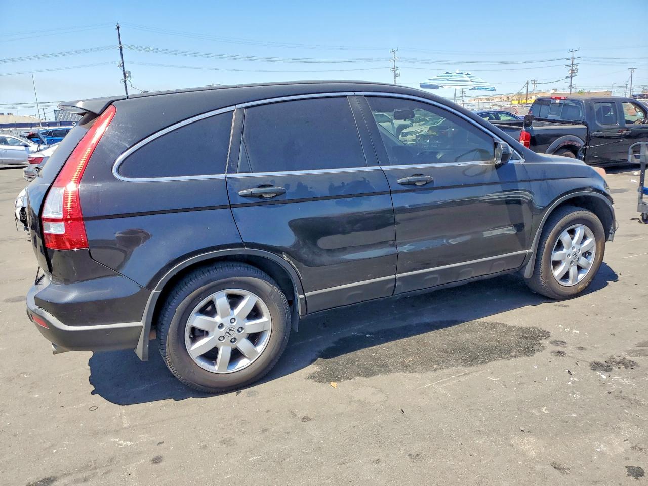 2009 Honda Cr-v Ex Black vin: 5J6RE48519L802255