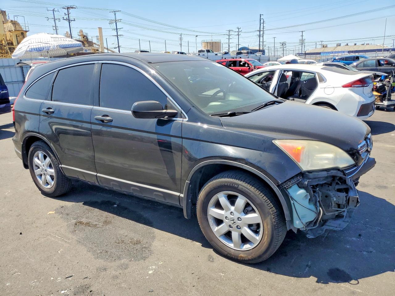 2009 Honda Cr-v Ex Black vin: 5J6RE48519L802255