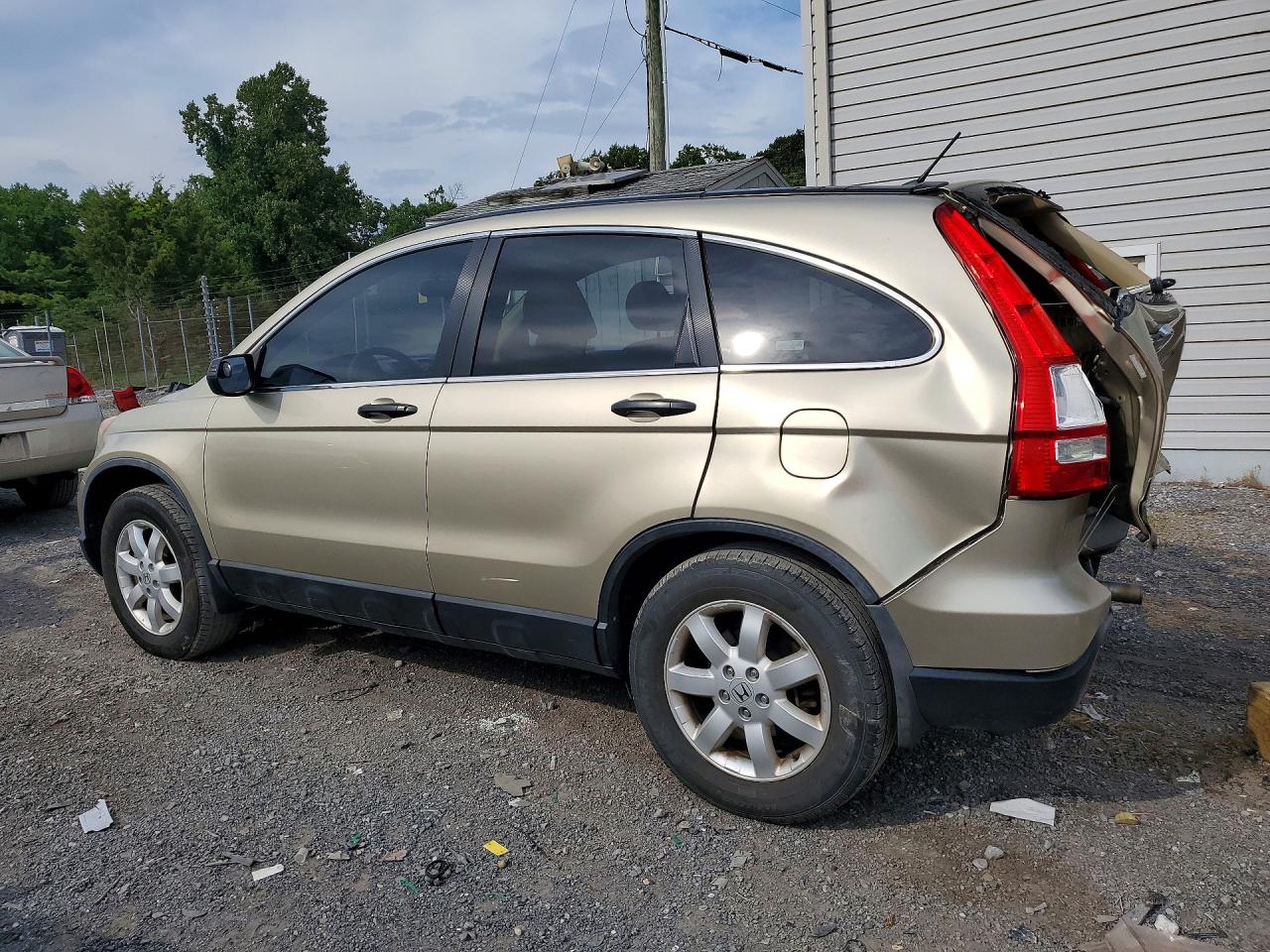 2007 Honda Cr-v Ex Желто-коричневый vin: 5J6RE48527L016896