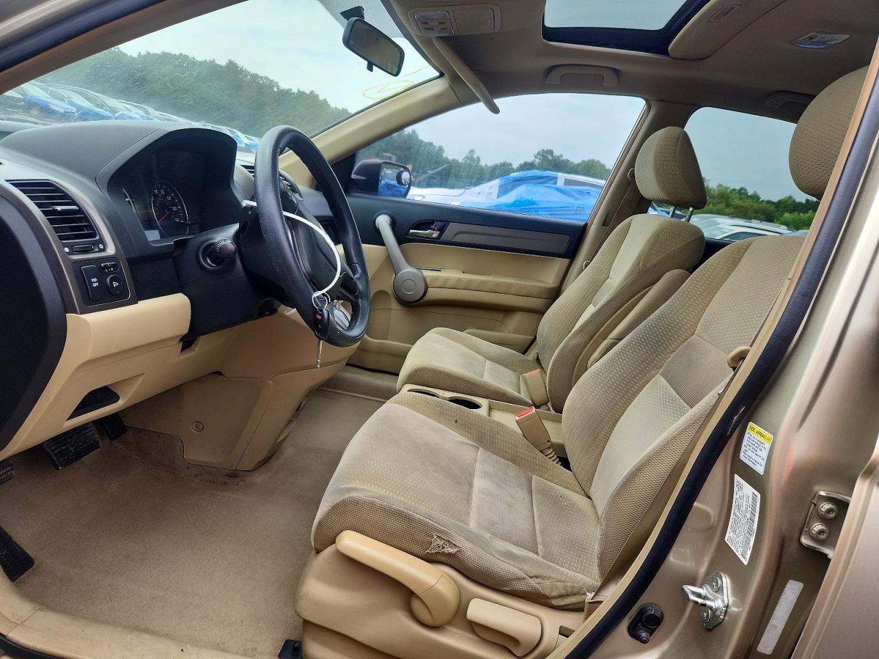 2007 Honda Cr-v Ex Желто-коричневый vin: 5J6RE48527L016896