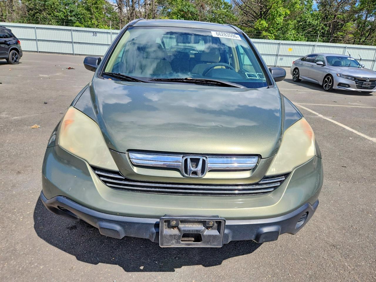 2008 Honda Cr-v Ex Зеленый vin: 5J6RE48528L015510