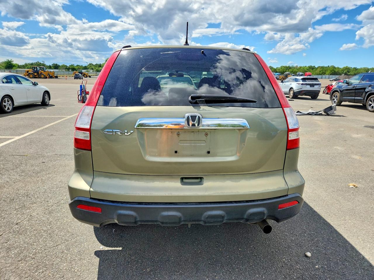 2008 Honda Cr-v Ex Зеленый vin: 5J6RE48528L015510