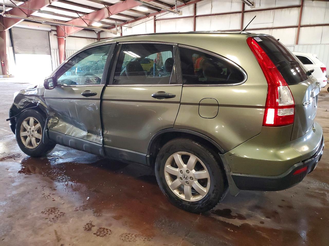 2008 Honda Cr-v Ex Green vin: 5J6RE48528L025647
