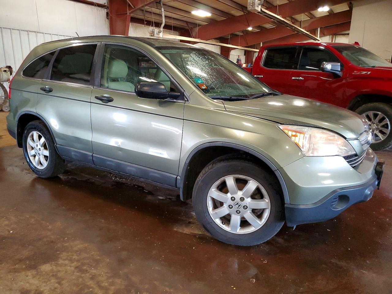 2008 Honda Cr-v Ex Green vin: 5J6RE48528L025647
