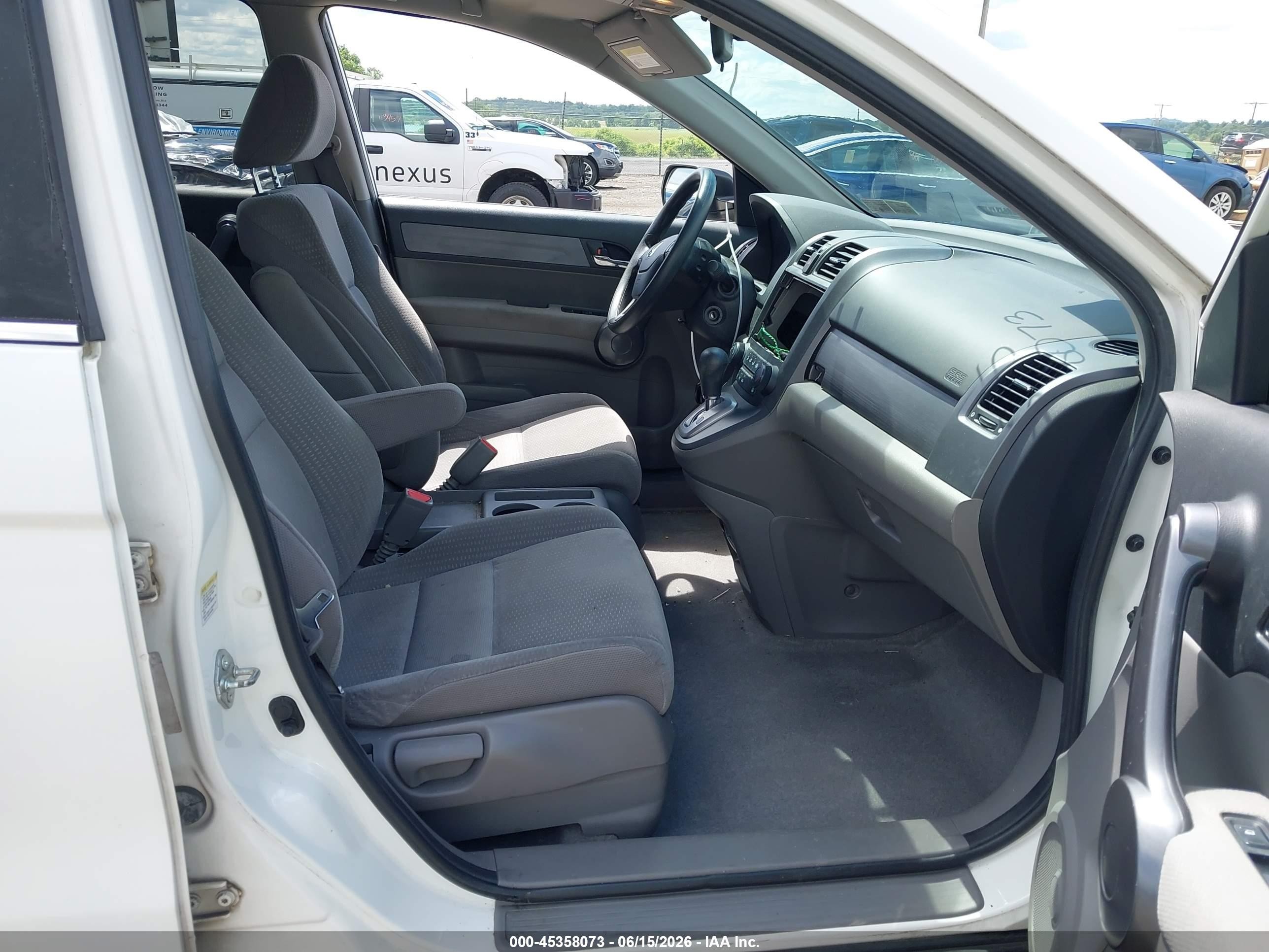 2008 Honda Cr-v Ex White vin: 5J6RE48528L028547