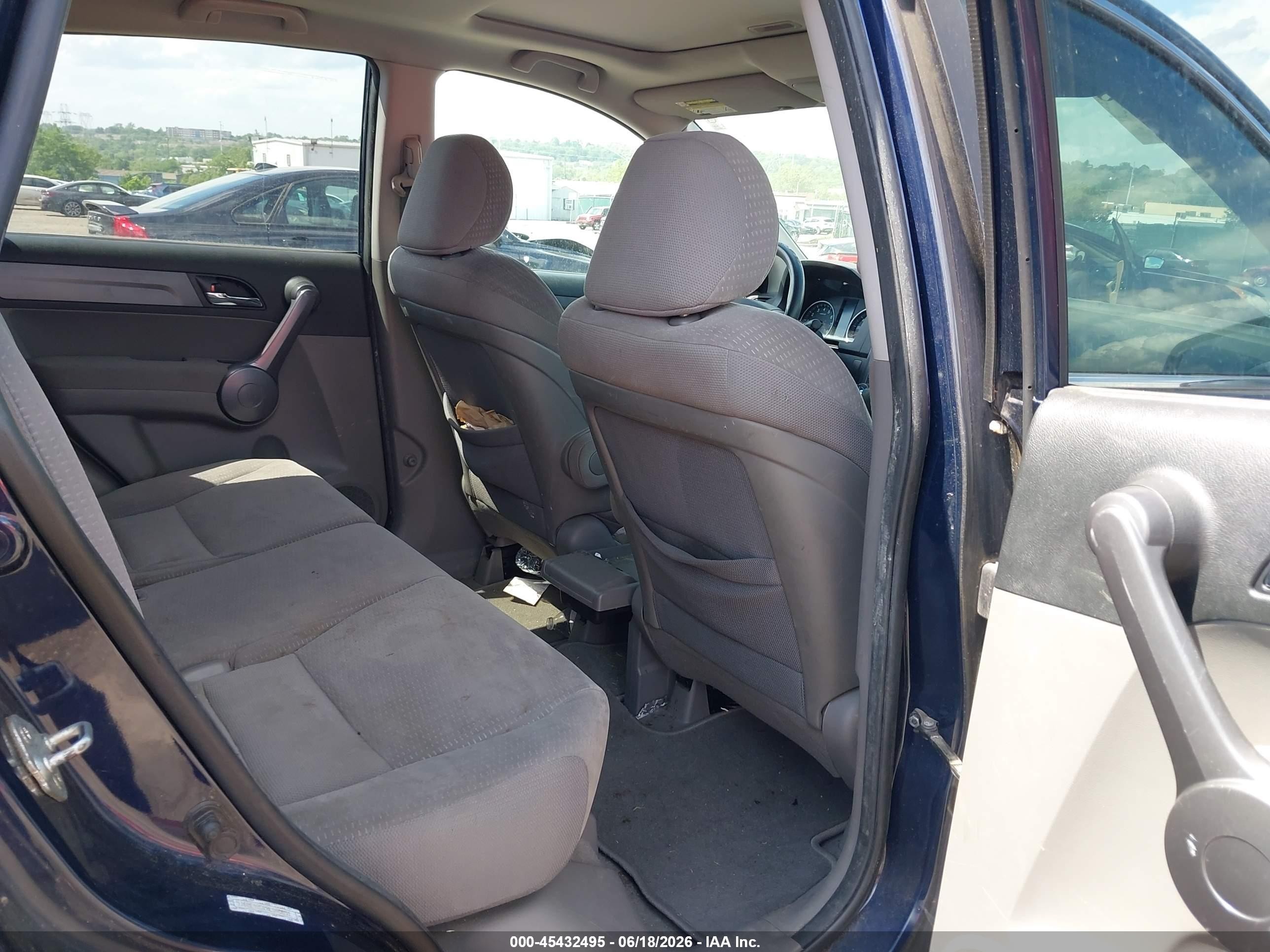 2008 Honda Cr-v Ex Dark Blue vin: 5J6RE48528L040651