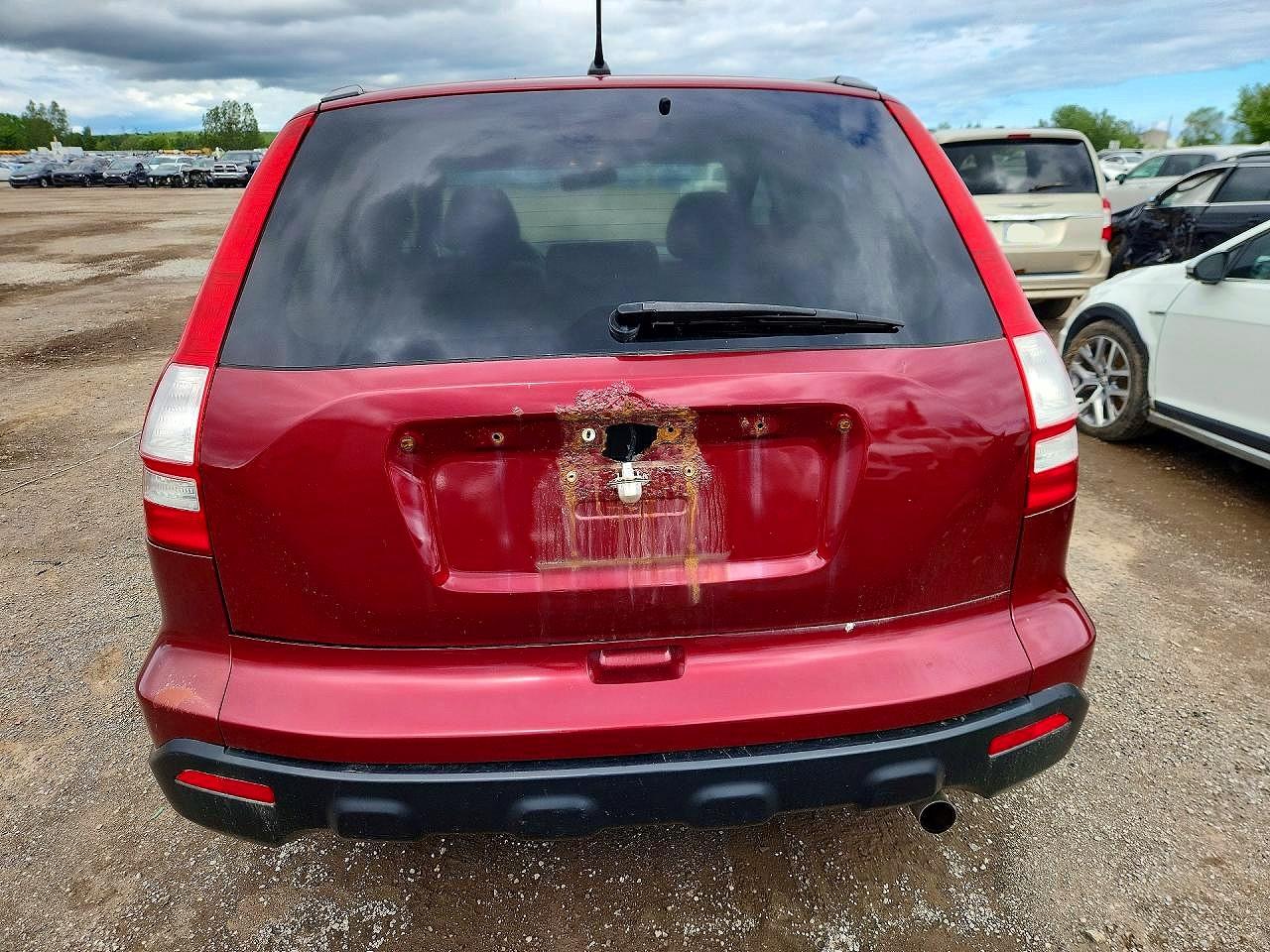 2008 Honda Cr-v Ex Бордовый vin: 5J6RE48528L817037
