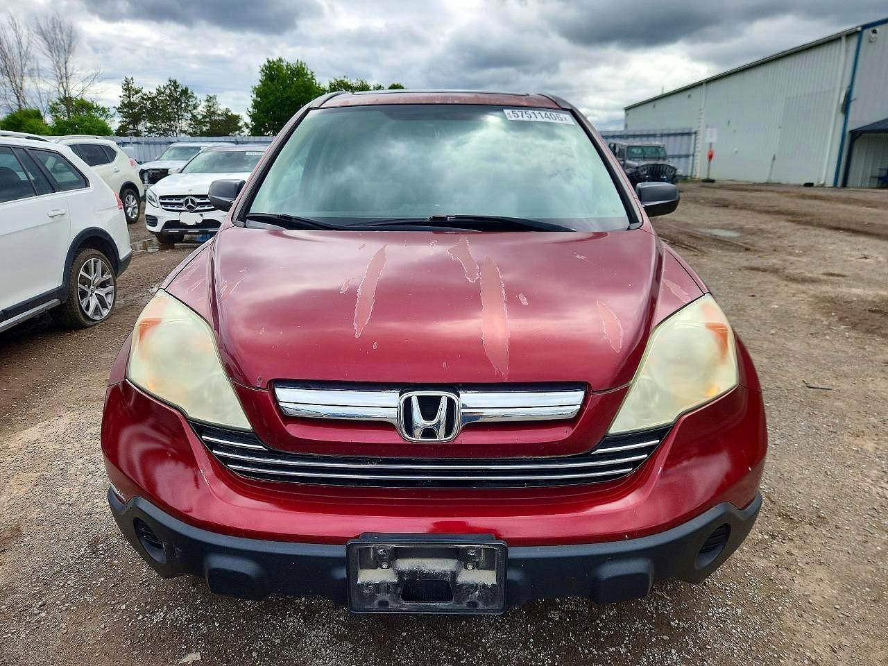 2008 Honda Cr-v Ex Бордовый vin: 5J6RE48528L817037