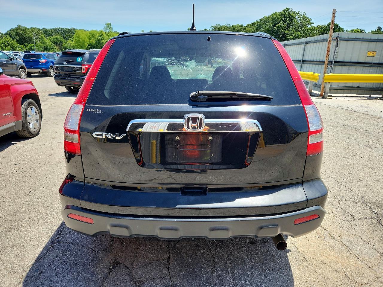 2009 Honda Cr-v Ex Black vin: 5J6RE48529L008204