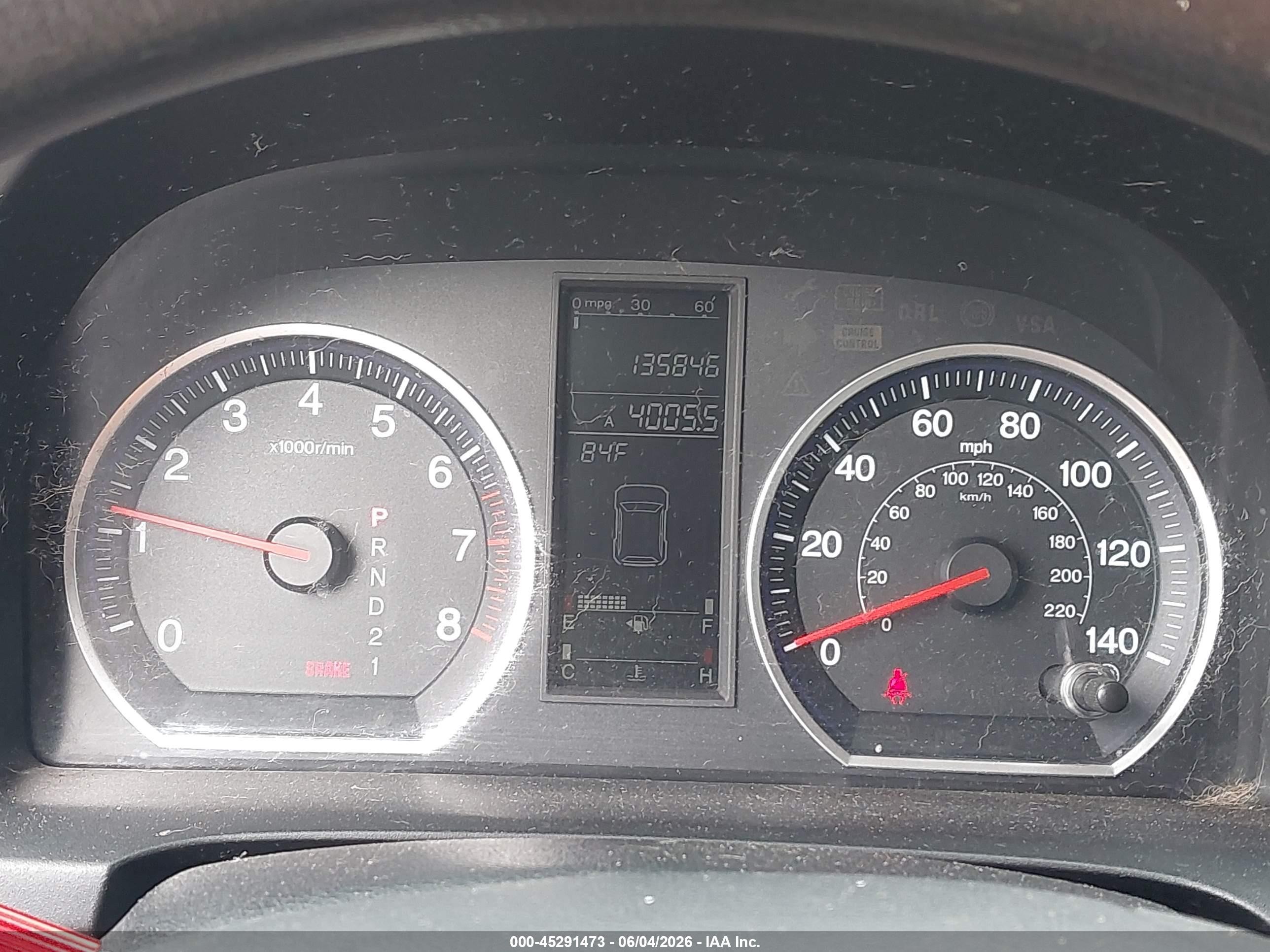 2009 Honda Cr-v Ex Blue vin: 5J6RE48529L016674