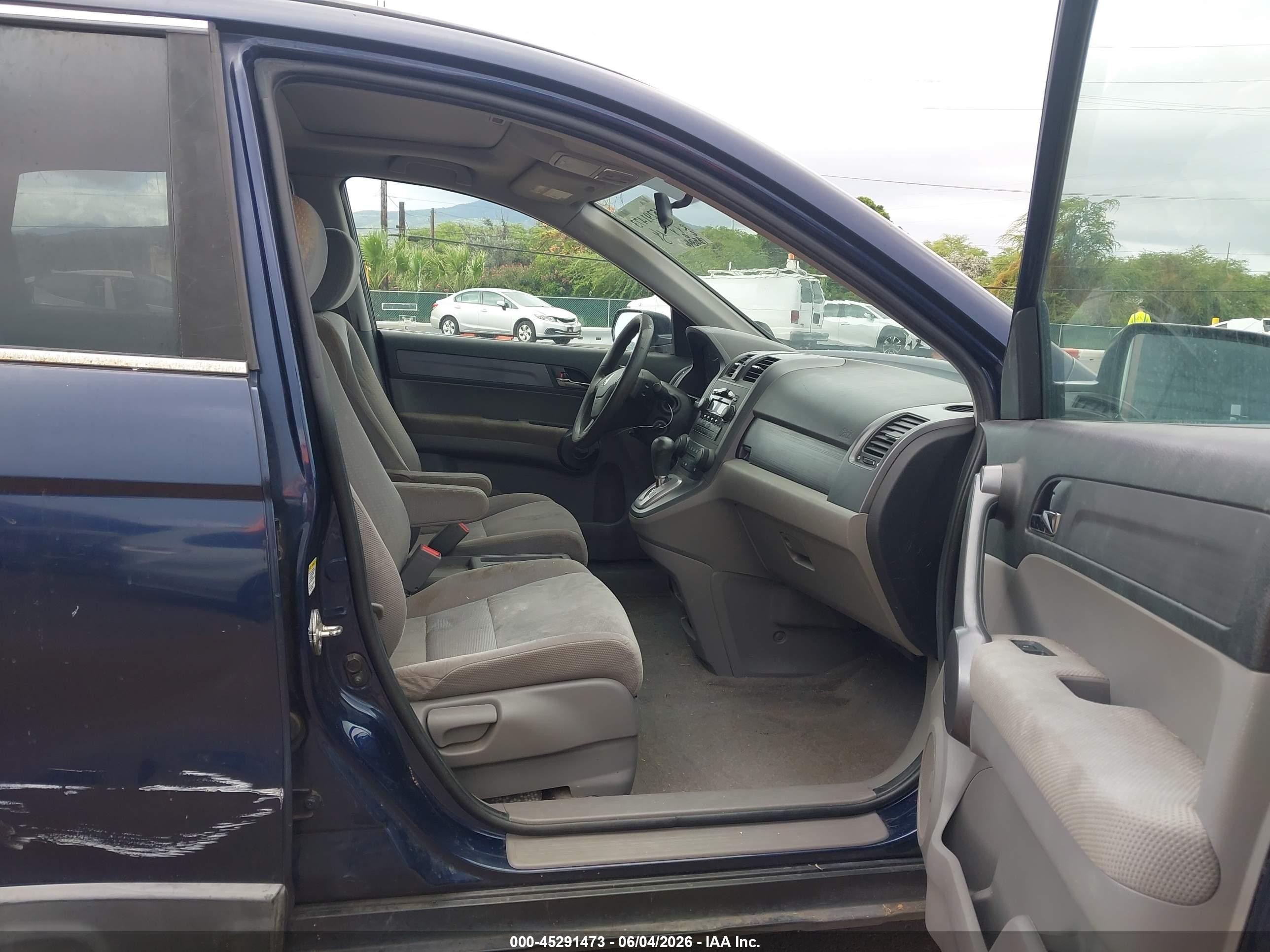 2009 Honda Cr-v Ex Blue vin: 5J6RE48529L016674
