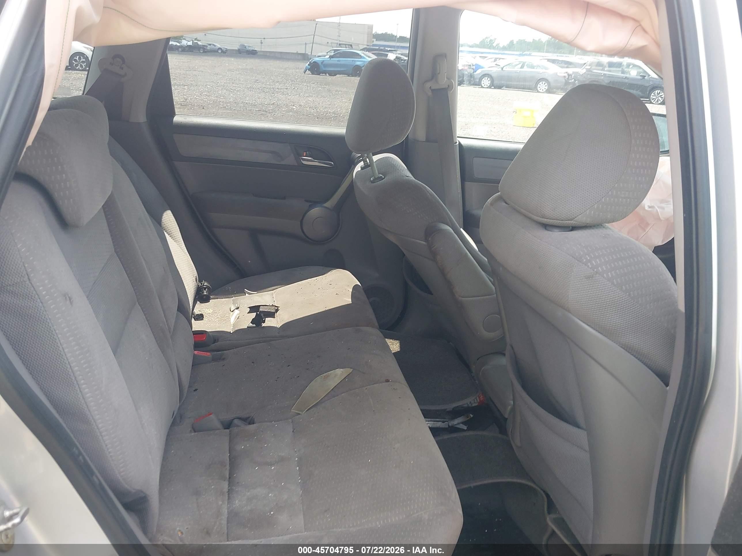 2009 Honda Cr-v Ex Silver vin: 5J6RE48529L020417