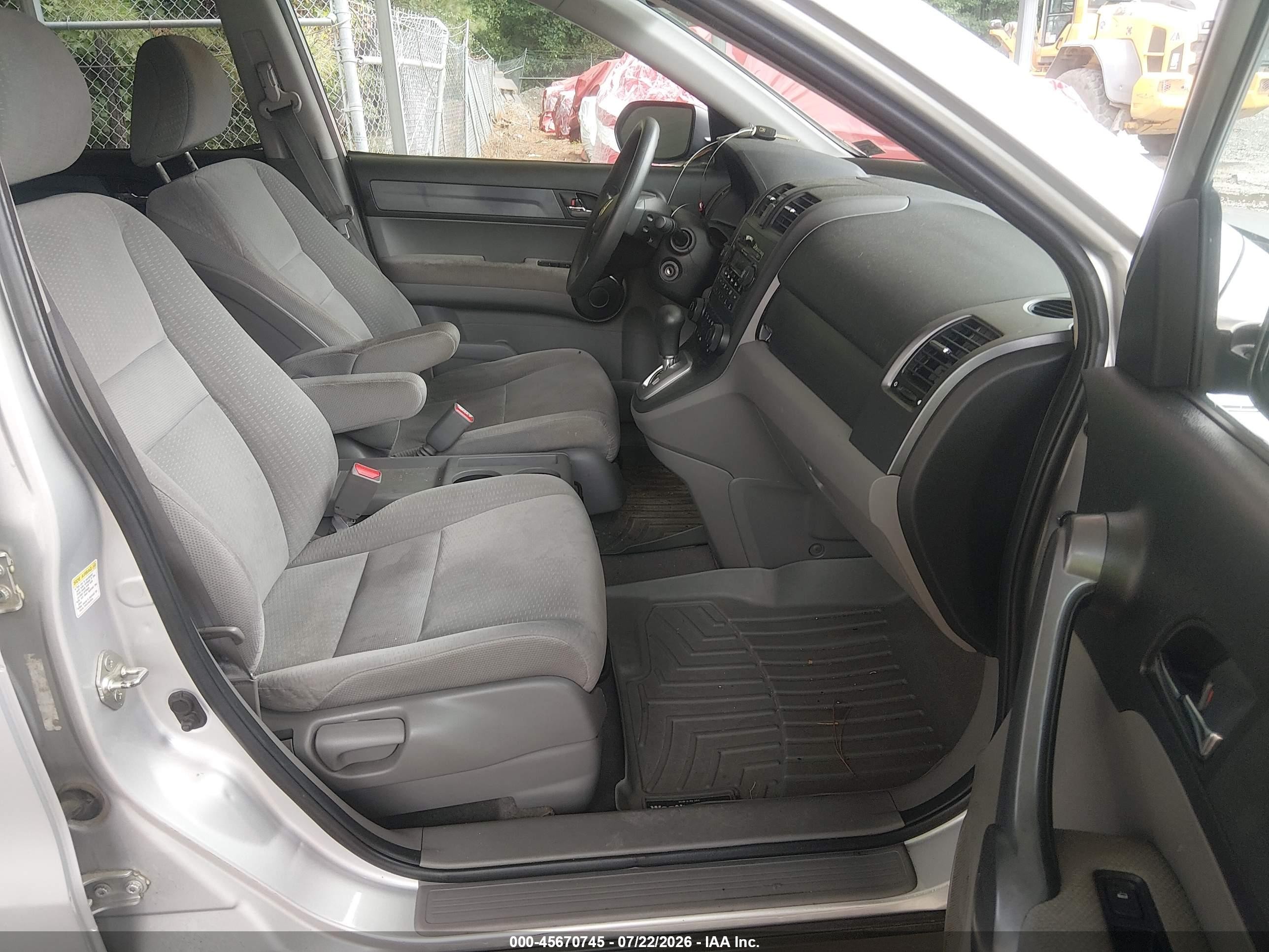 2009 Honda Cr-v Ex Silver vin: 5J6RE48529L024287