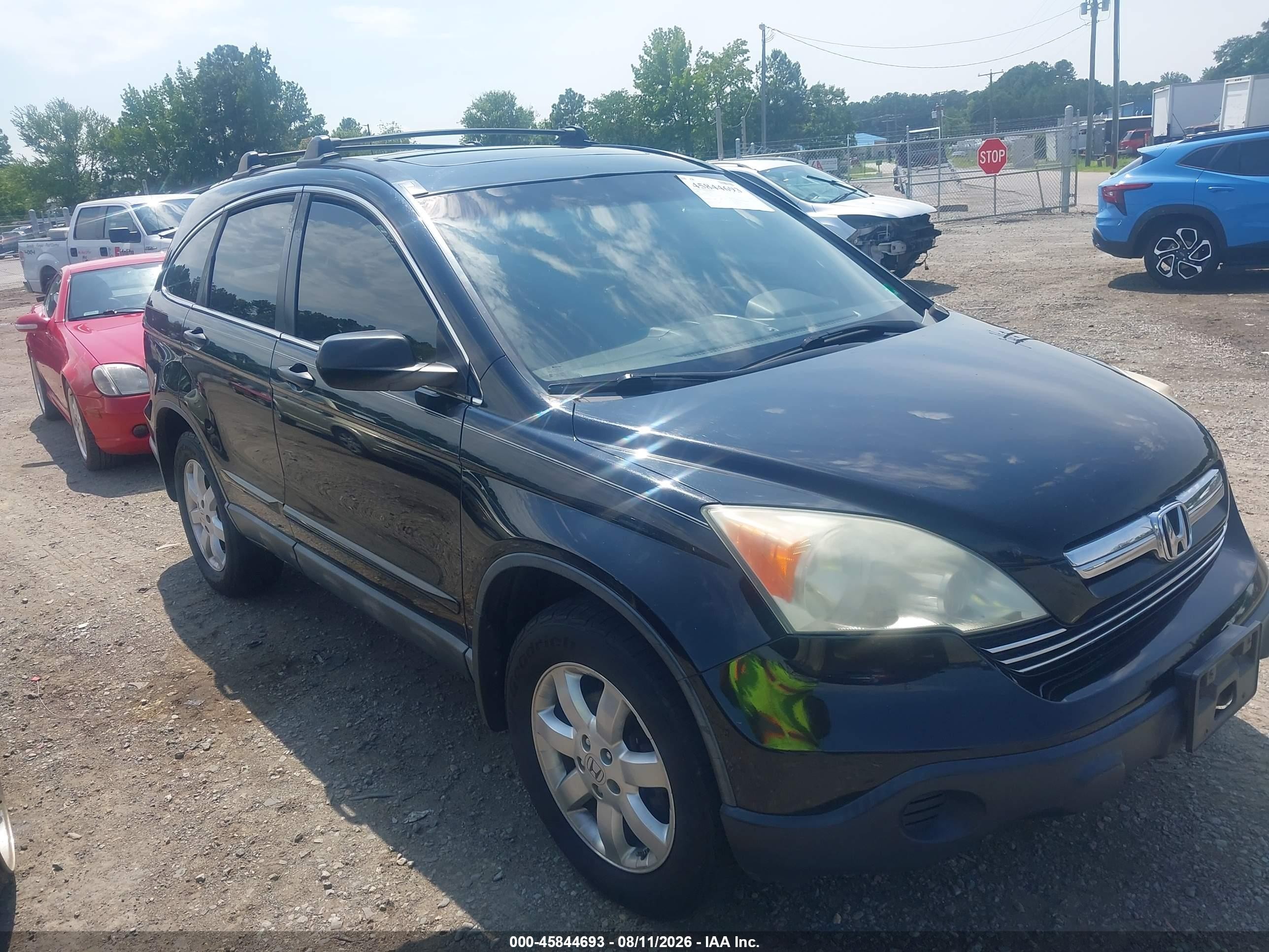 2009 Honda Cr-v Ex Black vin: 5J6RE48529L025472